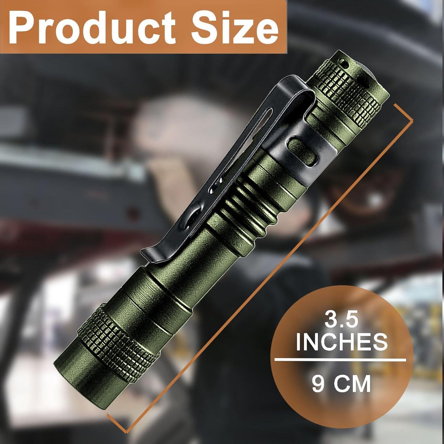 Beieverluck Paquete de 20 Linternas LED Pequeñas Verdes