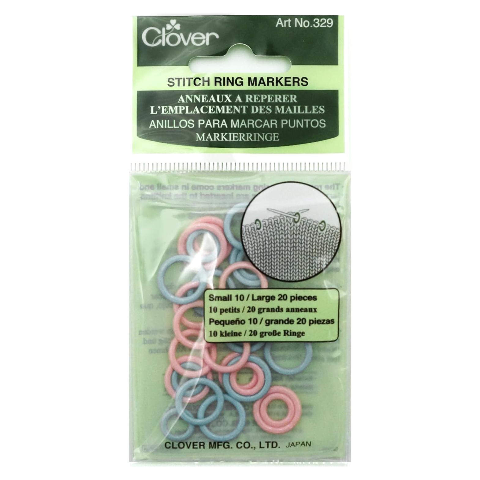 Anillos Marcadores de Puntos Clover Multicolor 30 Piezas