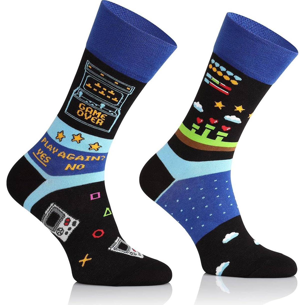 Calcetines Divertidos TODO para Hombres y Mujeres - Algodón