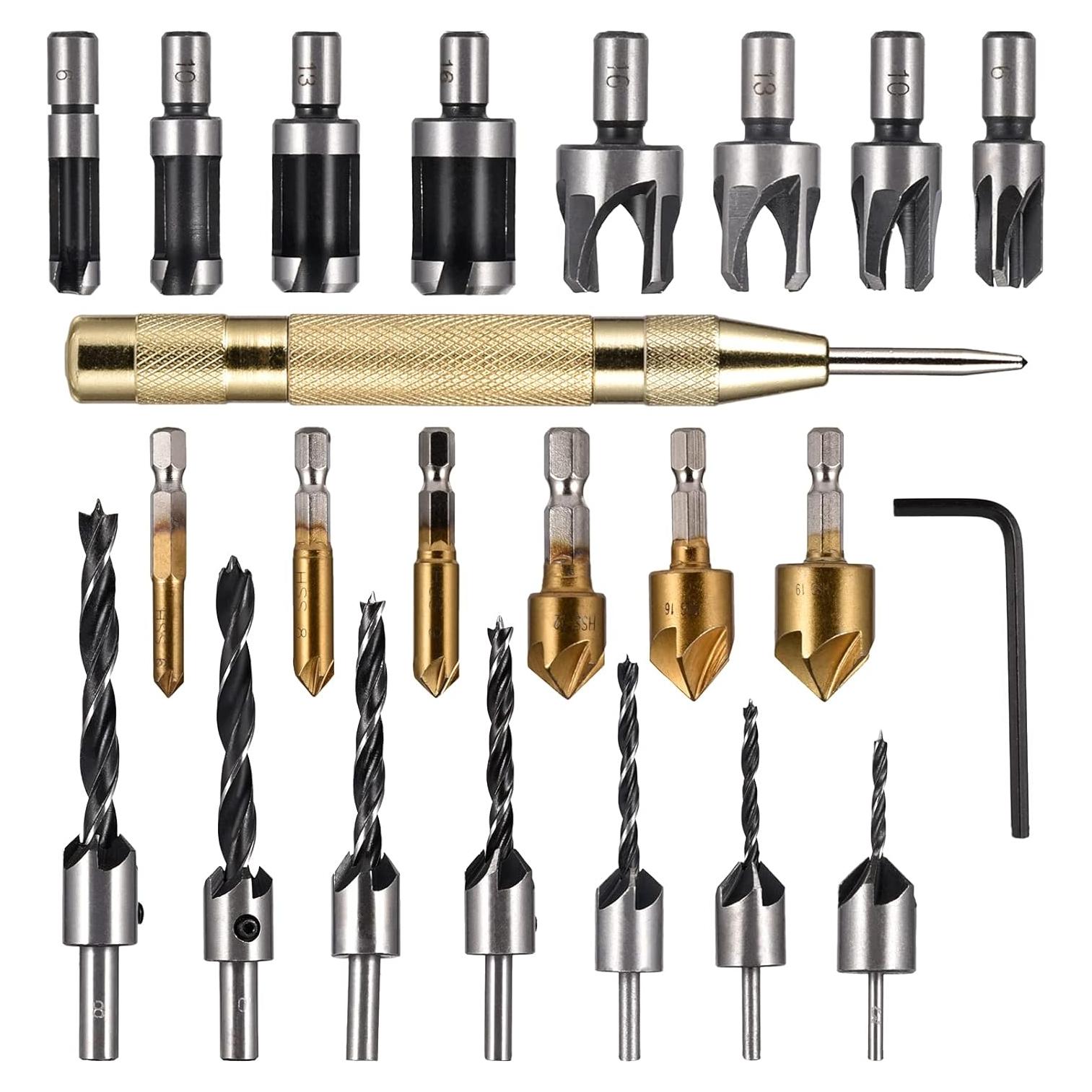 Juego de Herramientas de Perforación VideoPUP 23PCS para Madera