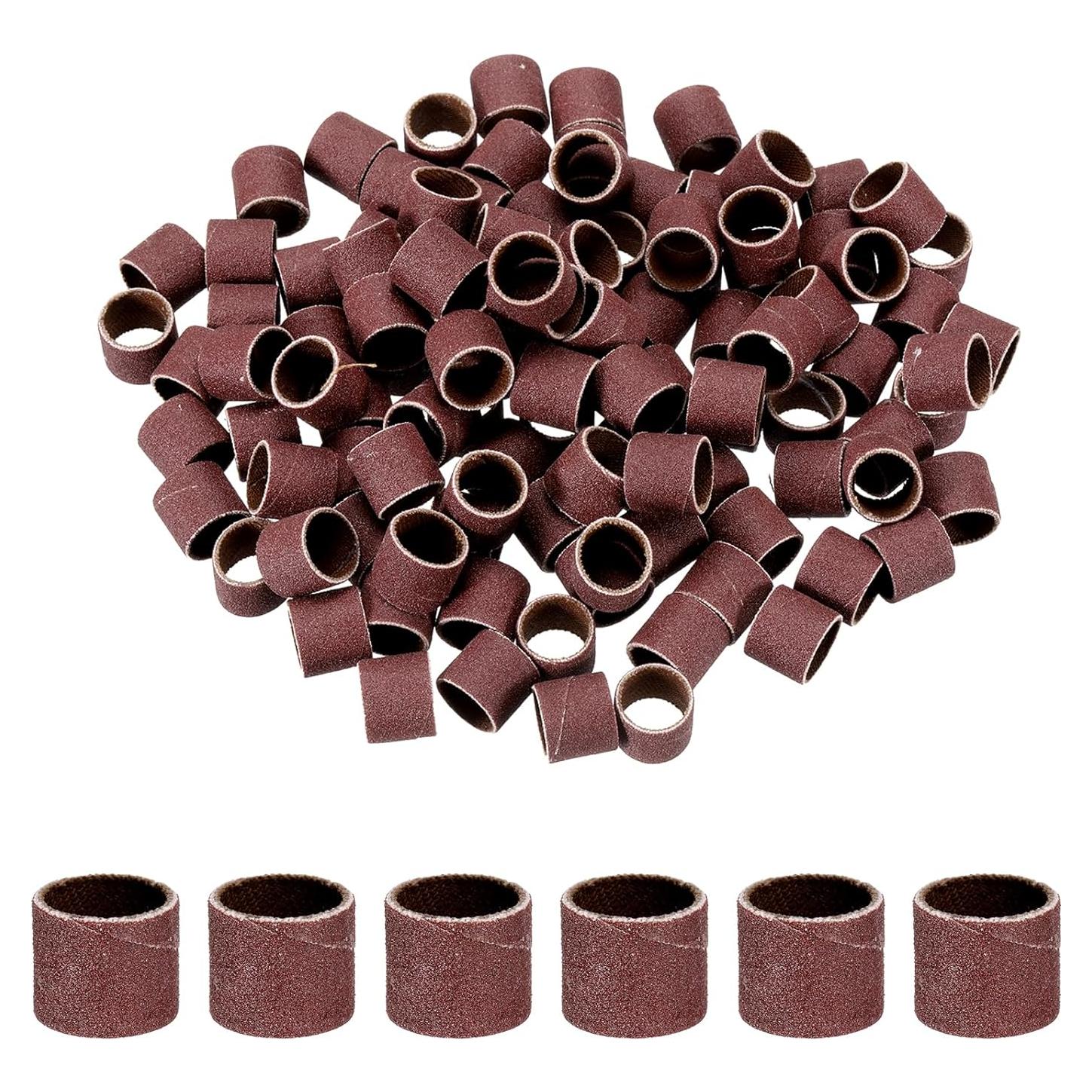 Manguitos de Lijado 200pcs HARFINGTON 12.7mm Grano 240