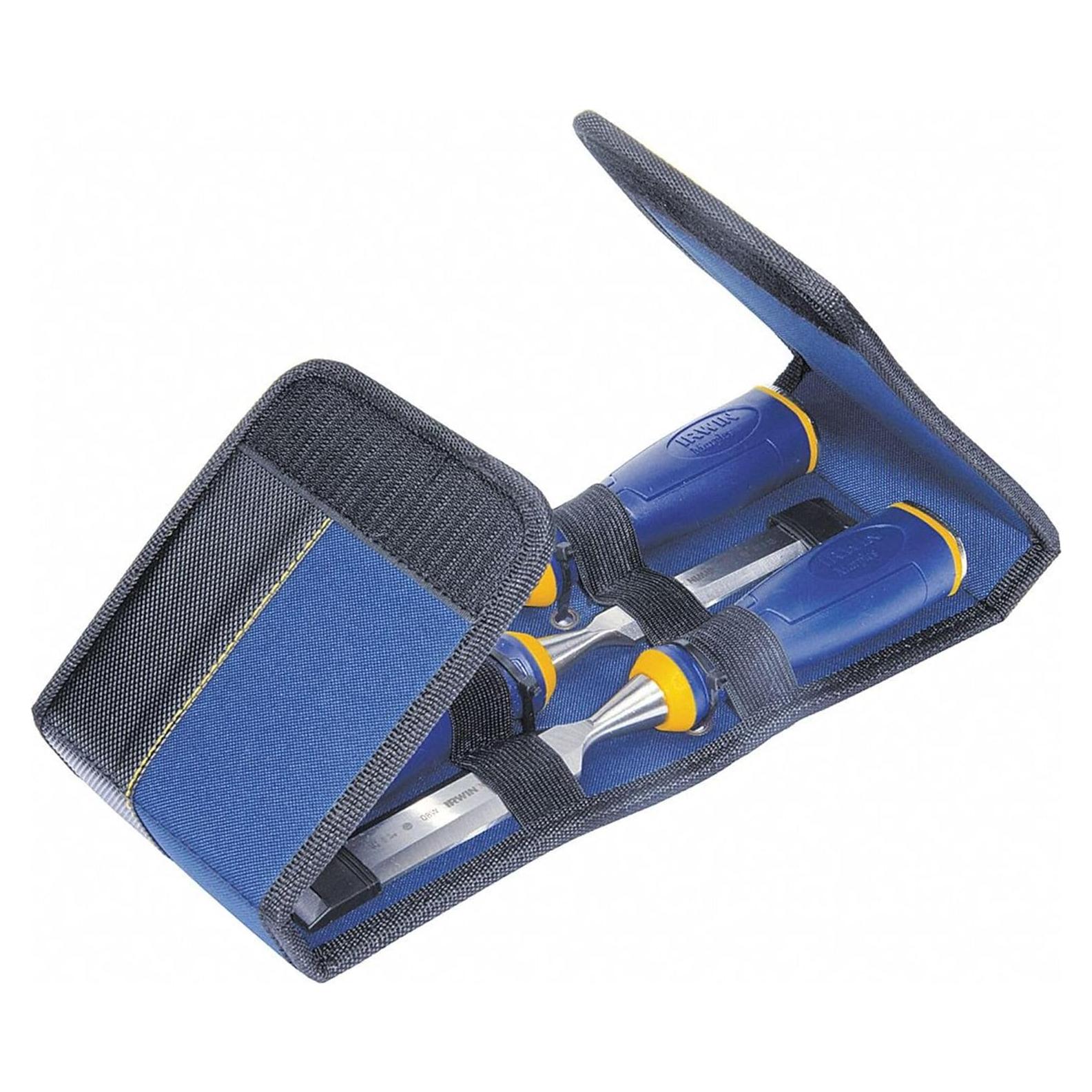 Juego de Cinceles IRWIN Marples 3 Piezas con Cartera