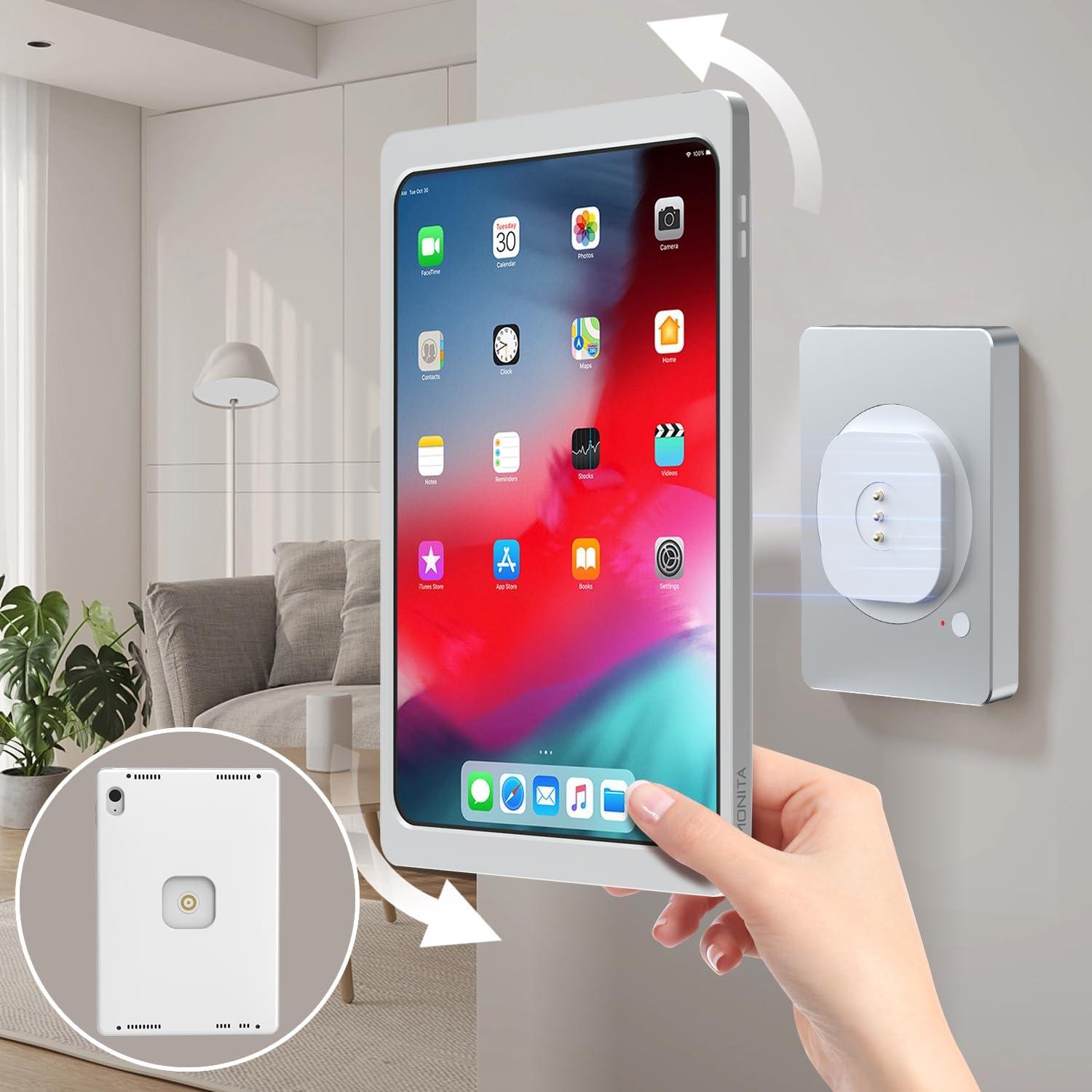 Soporte de Pared Magnético EMONITA para iPad Air/Pro 11"