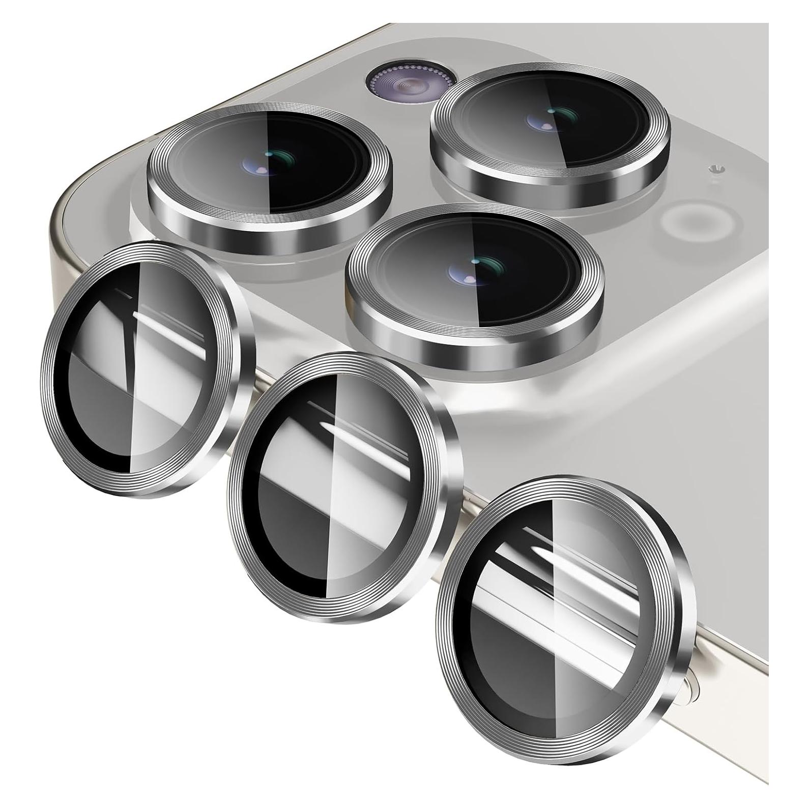 Protector de Lente de Cámara Jeluse para iPhone 17/16/15 Pro Max