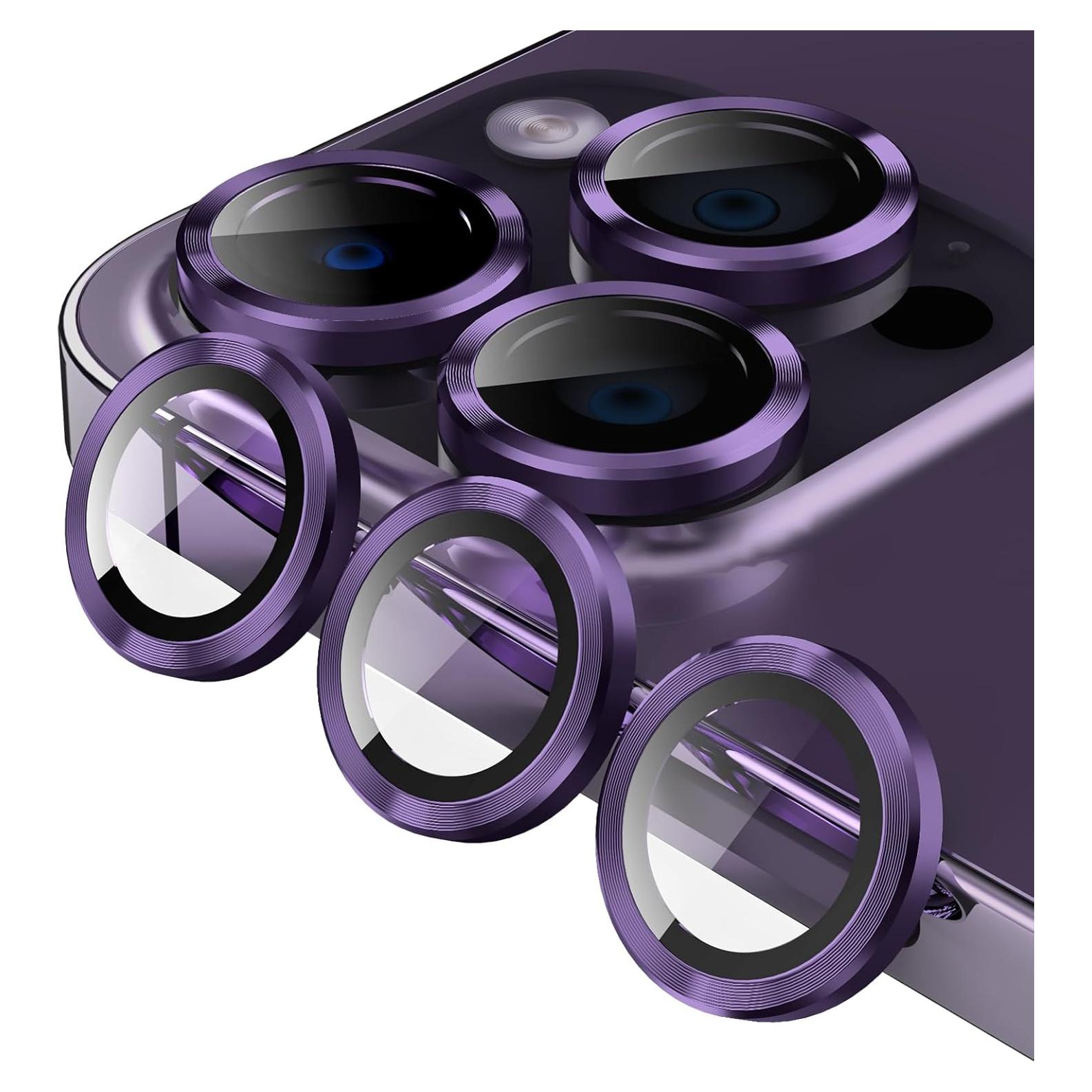 Protector de Lente de Cámara Jeluse para iPhone 17/16/15/14 Pro