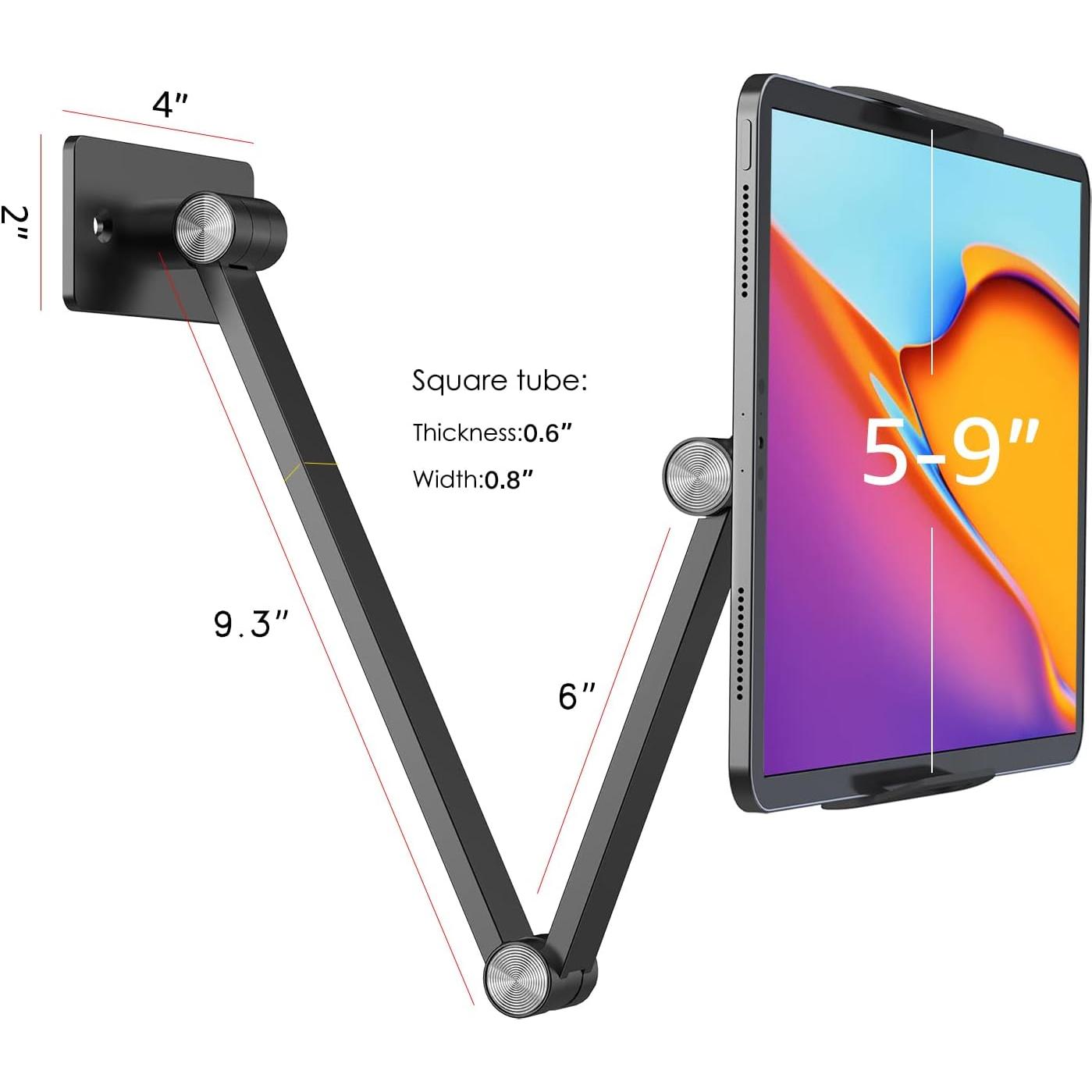 Soporte de Pared BEWISER para Tabletas 4.7-12.9" Ajustable