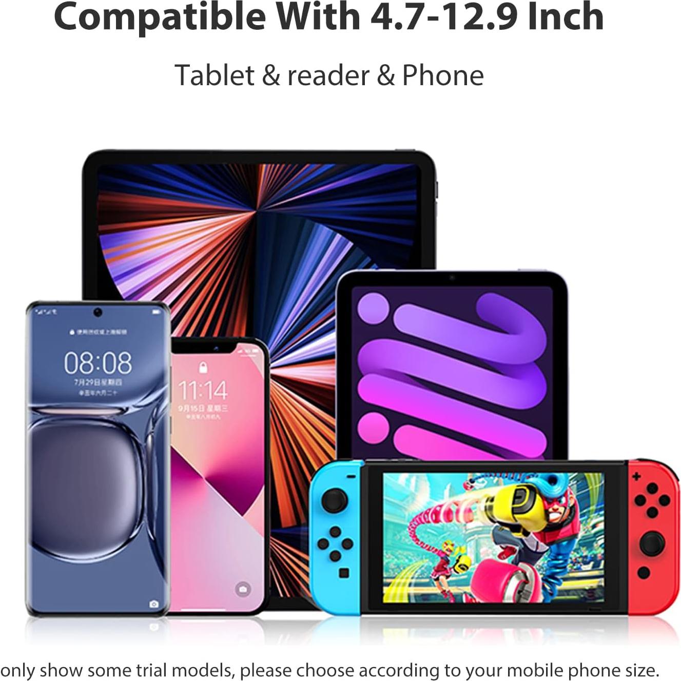 Soporte de Pared BEWISER para Tabletas 4.7-12.9" Ajustable