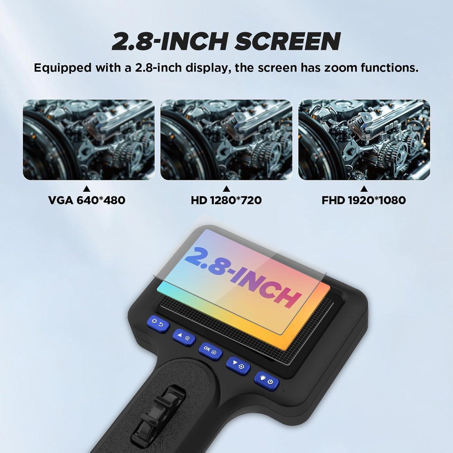 Endoscopio Articulado MR CARTOOL 6.25mm HD 1080P IP67