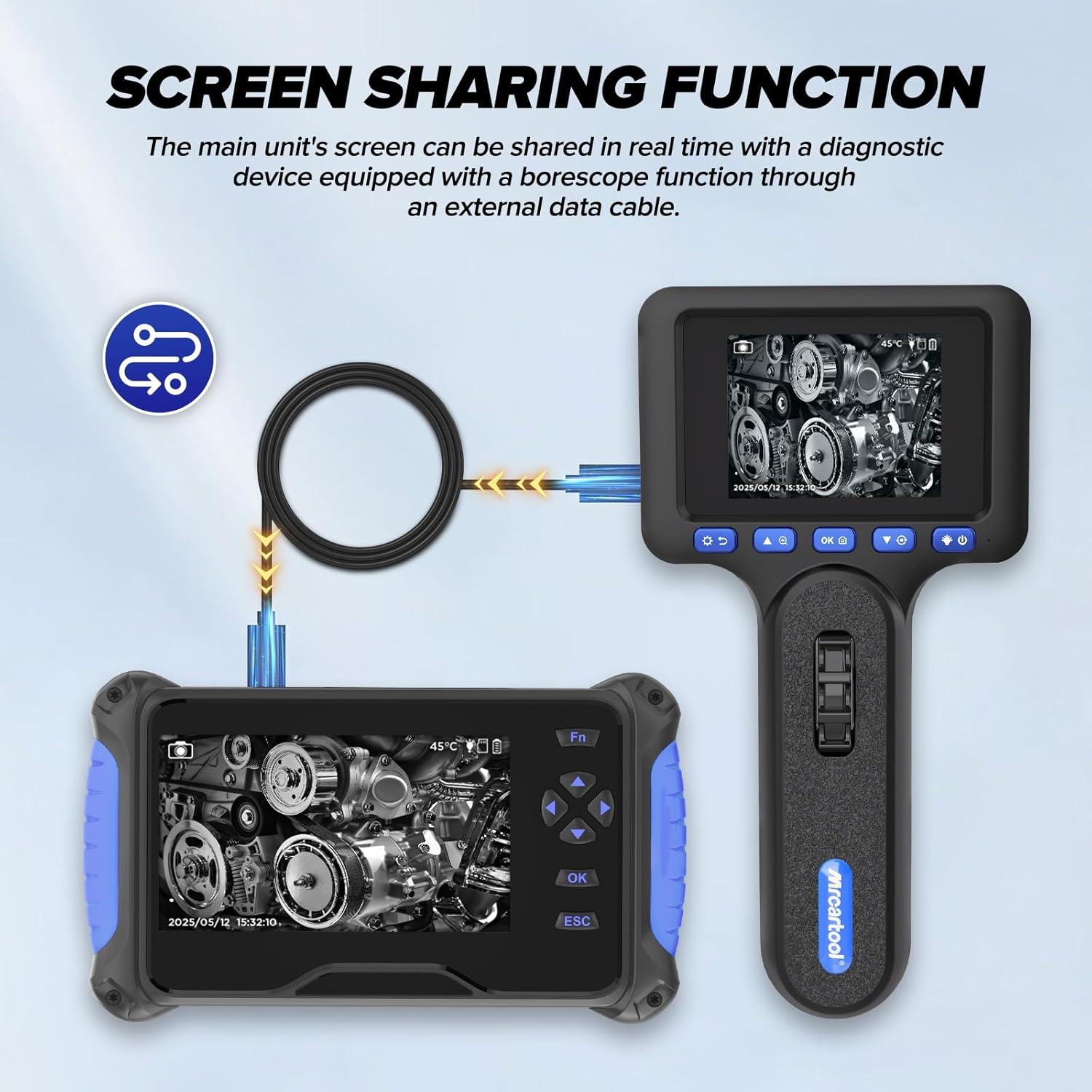 Endoscopio Articulado MR CARTOOL 6.25mm HD 1080P IP67