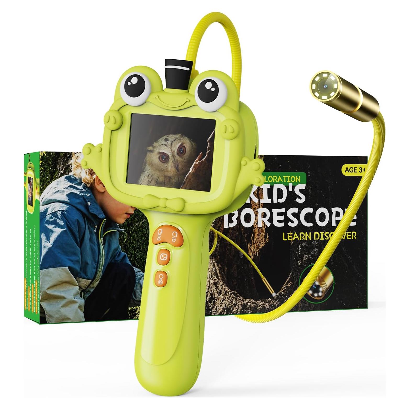 Cámara Borescope Infantil con Luz - Juguete STEM 5-10 Años