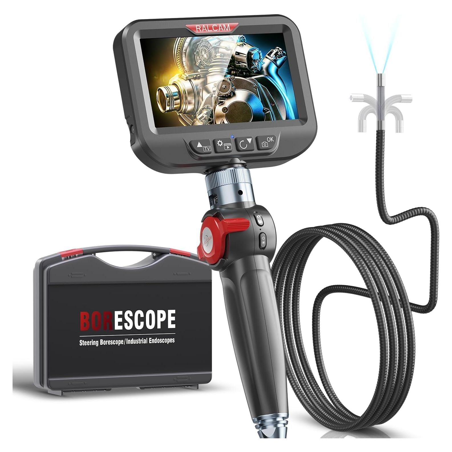 Borescopio Articulado Ralcam H408B-S1.5M 8.5mm 1.52m HD