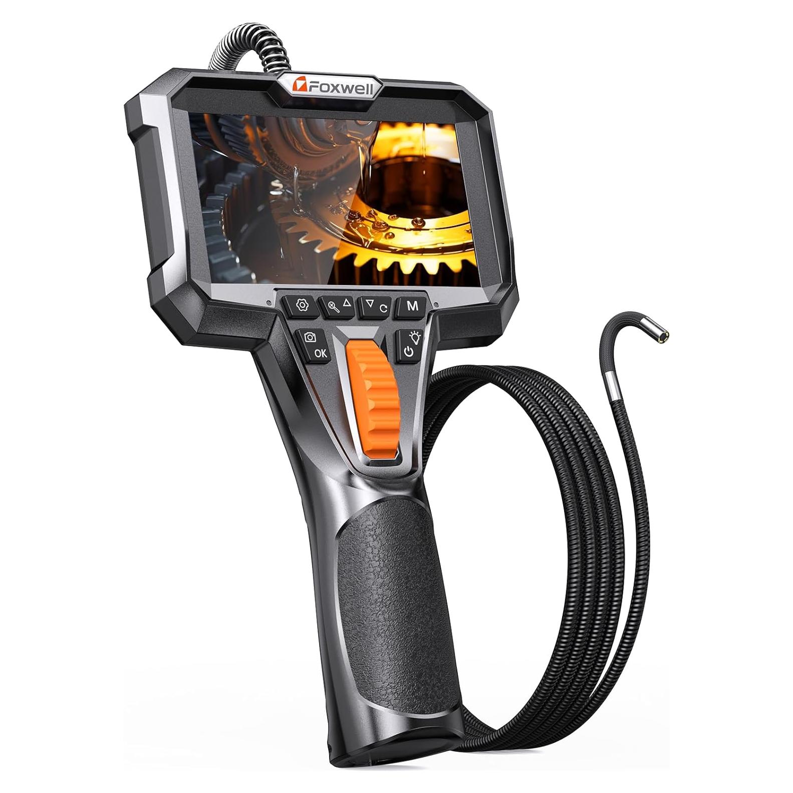 Cámara de Boroscopio Articulada FOXWELL Y400 HD 1.6m