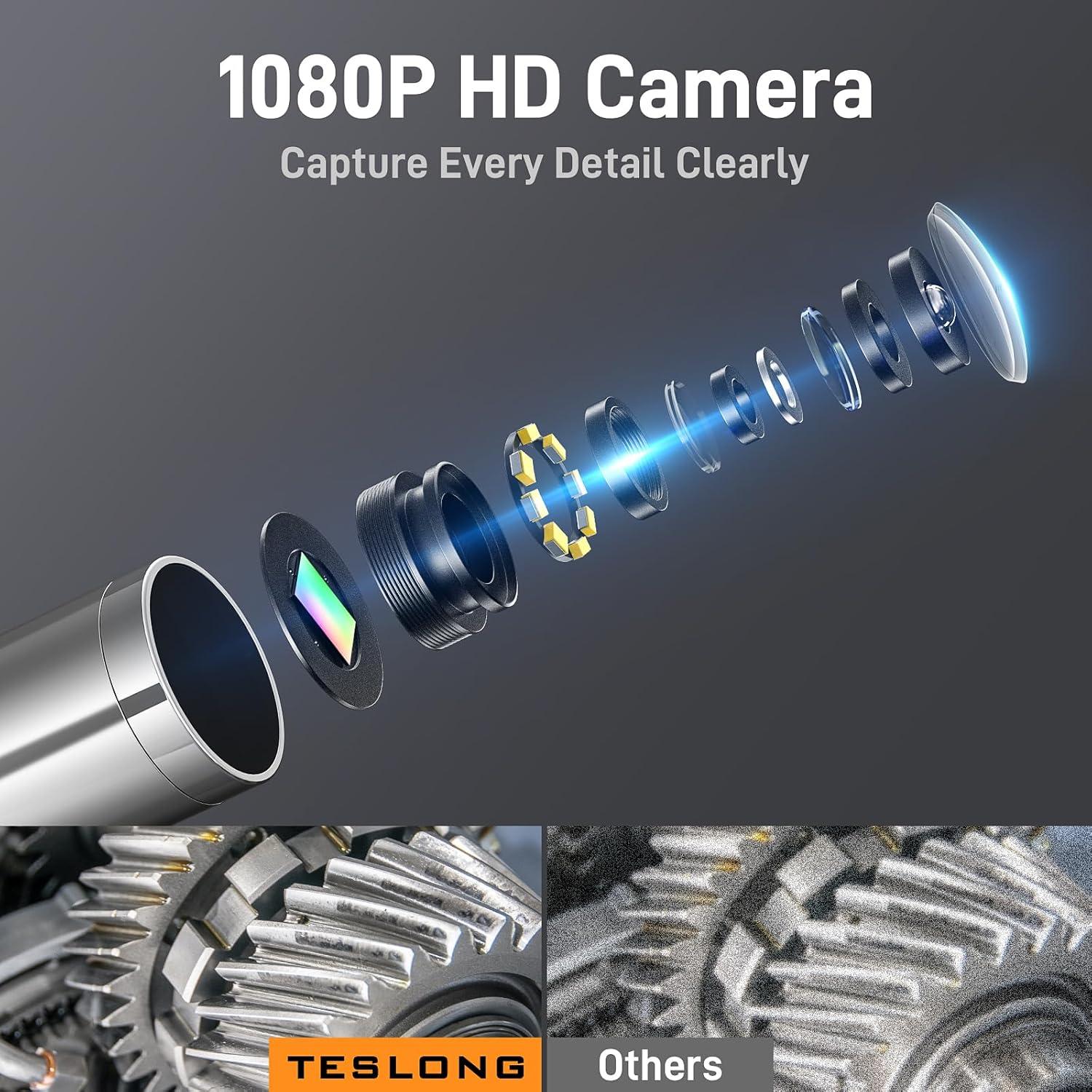 Borescopio Articulado Bidireccional Teslong 1.52m USB-C