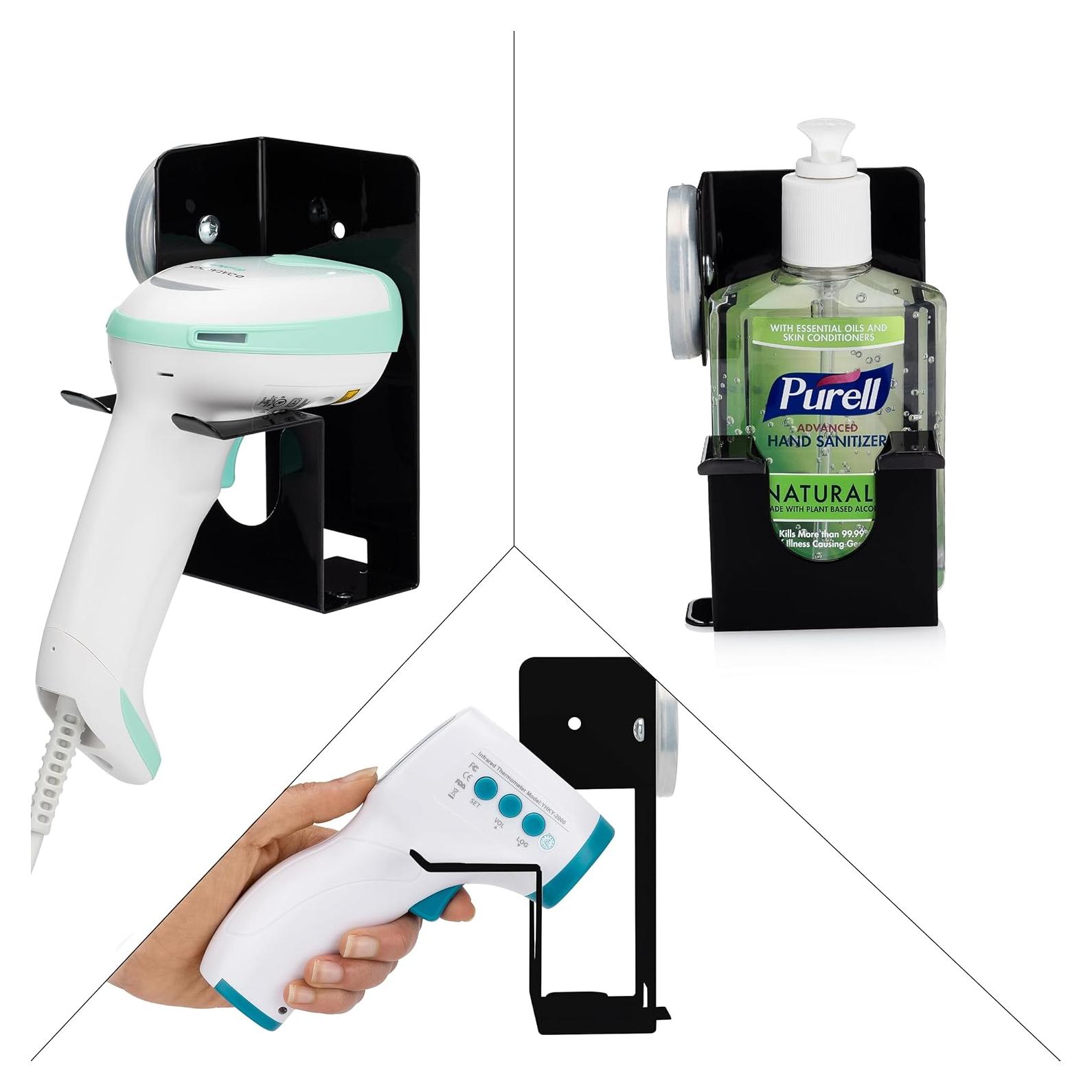 Soporte Magnético para Escáner de Código de Barras Carstens, Acero Negro