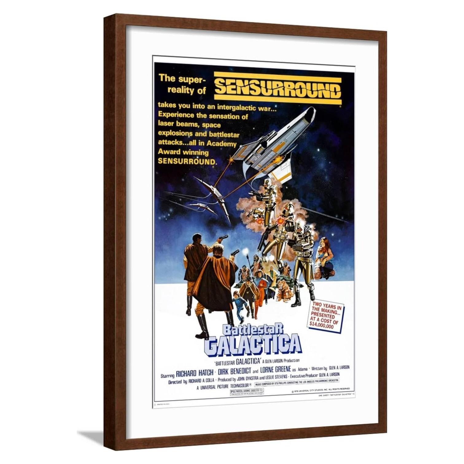 Impresión de Arte en Pared Art.com Battlestar Galactica 1978 53x74cm