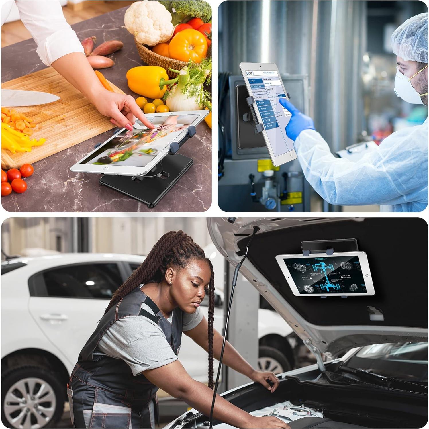 Soporte de Pared Magnético AboveTEK para iPad 6-13"