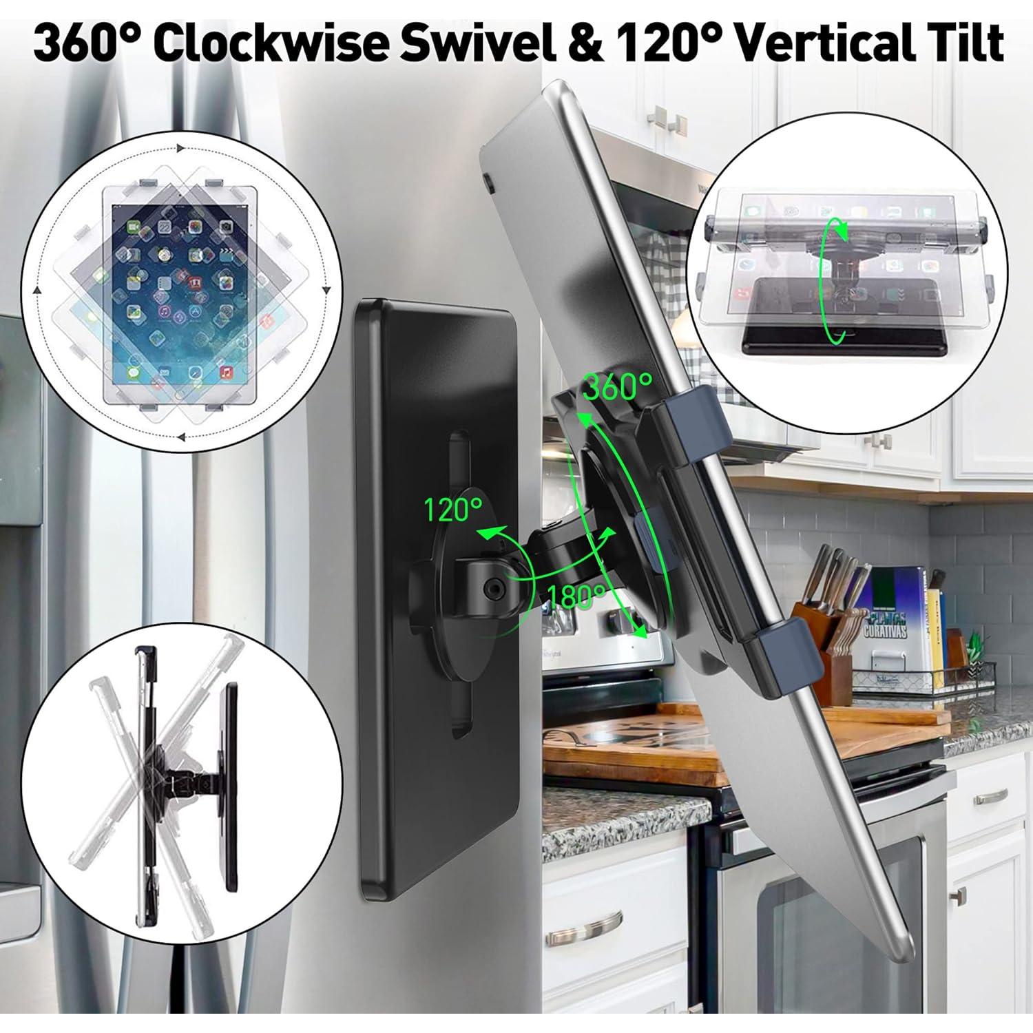 Soporte de Pared Magnético AboveTEK para iPad 6-13"