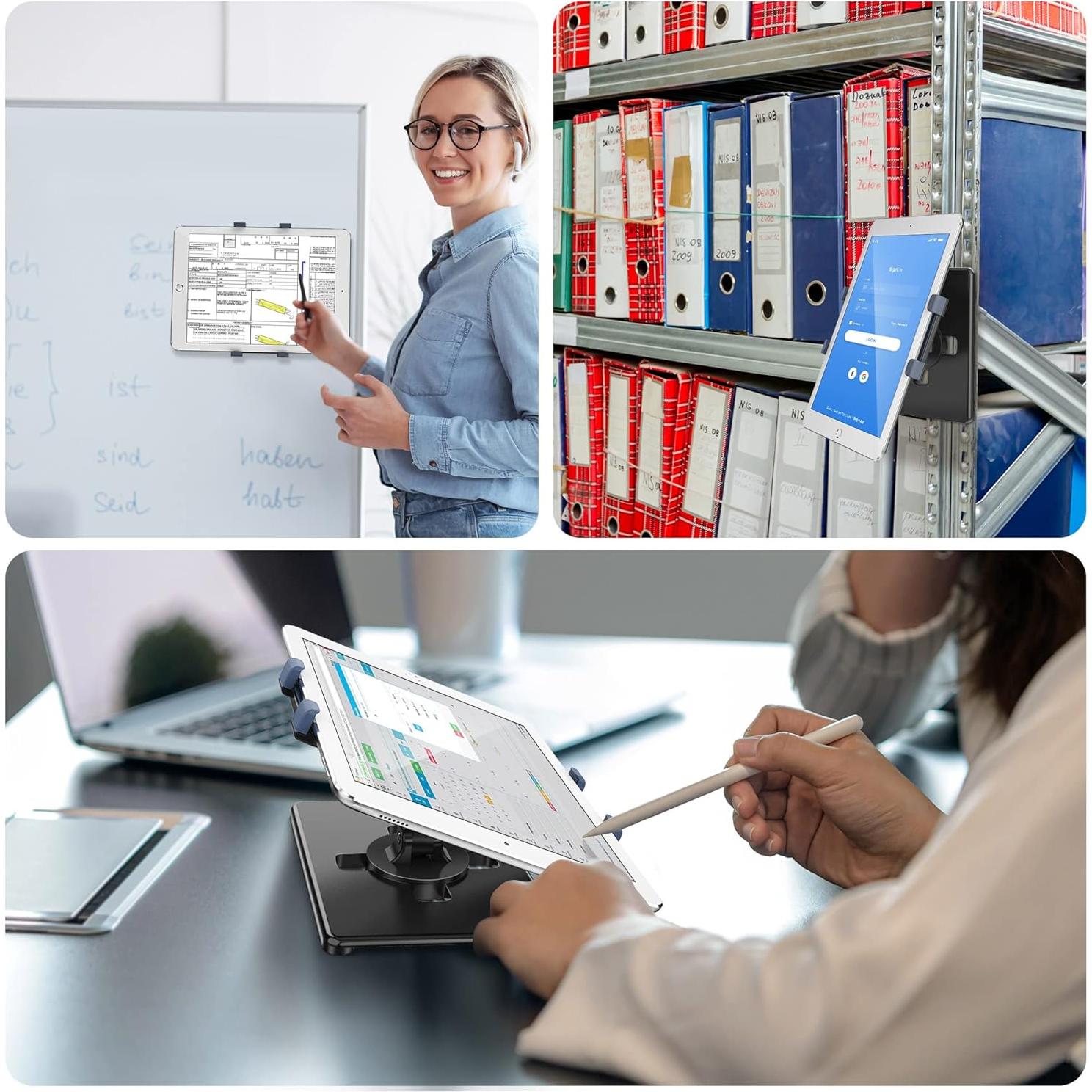 Soporte de Pared Magnético AboveTEK para iPad 6-13"