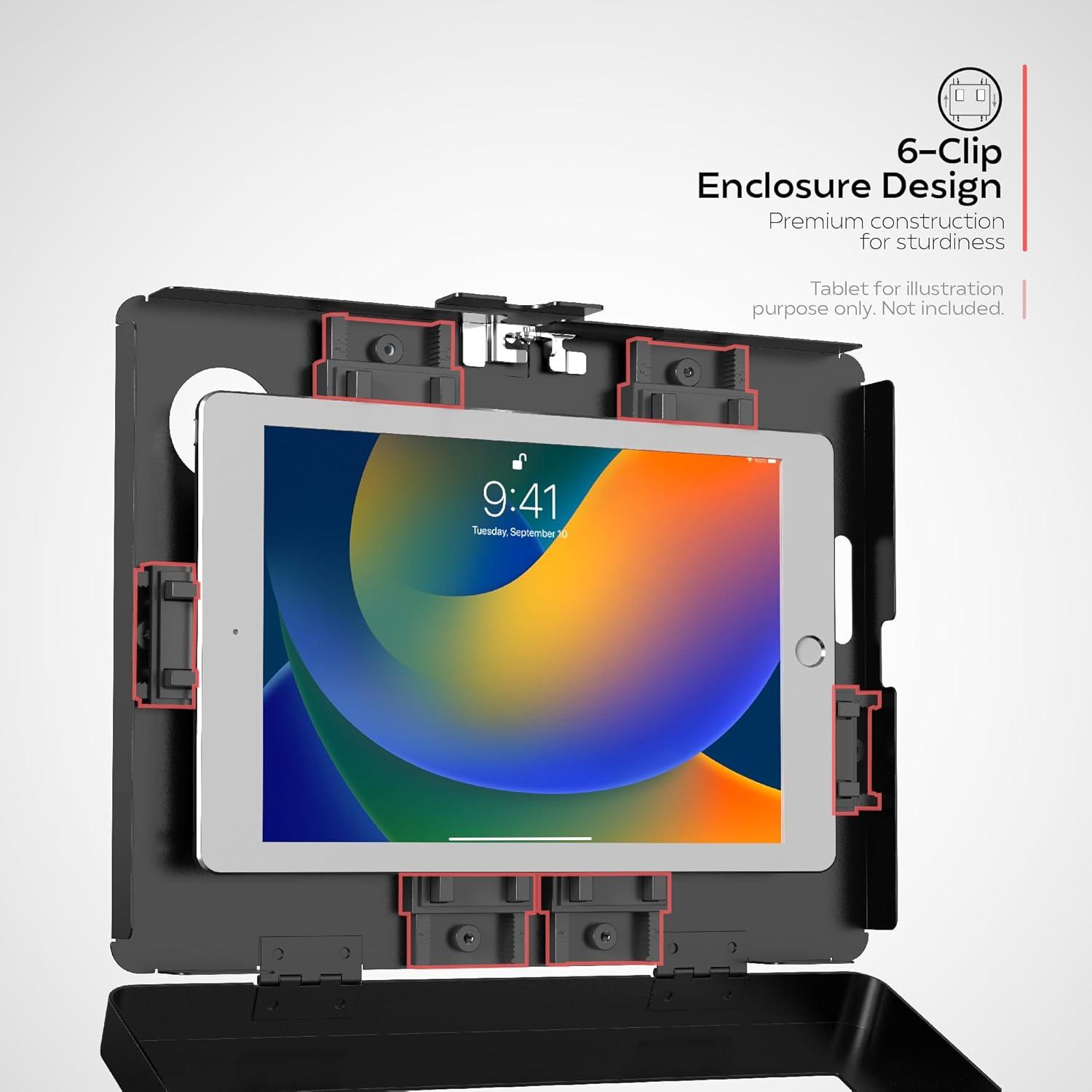 Soporte de Pared para iPad CTA Digital PAD-PARAW - Antirrobo