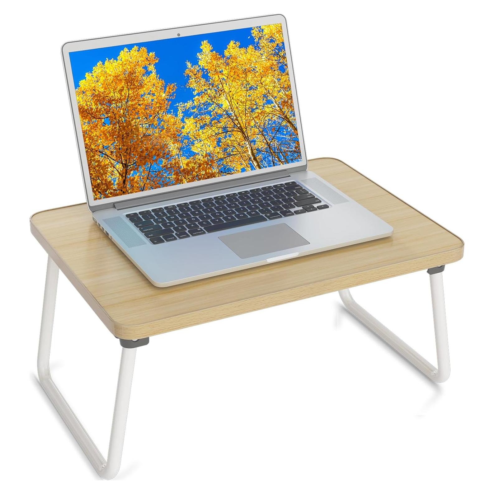 Bandeja Plegable para Computadora Portátil Promitop Beige