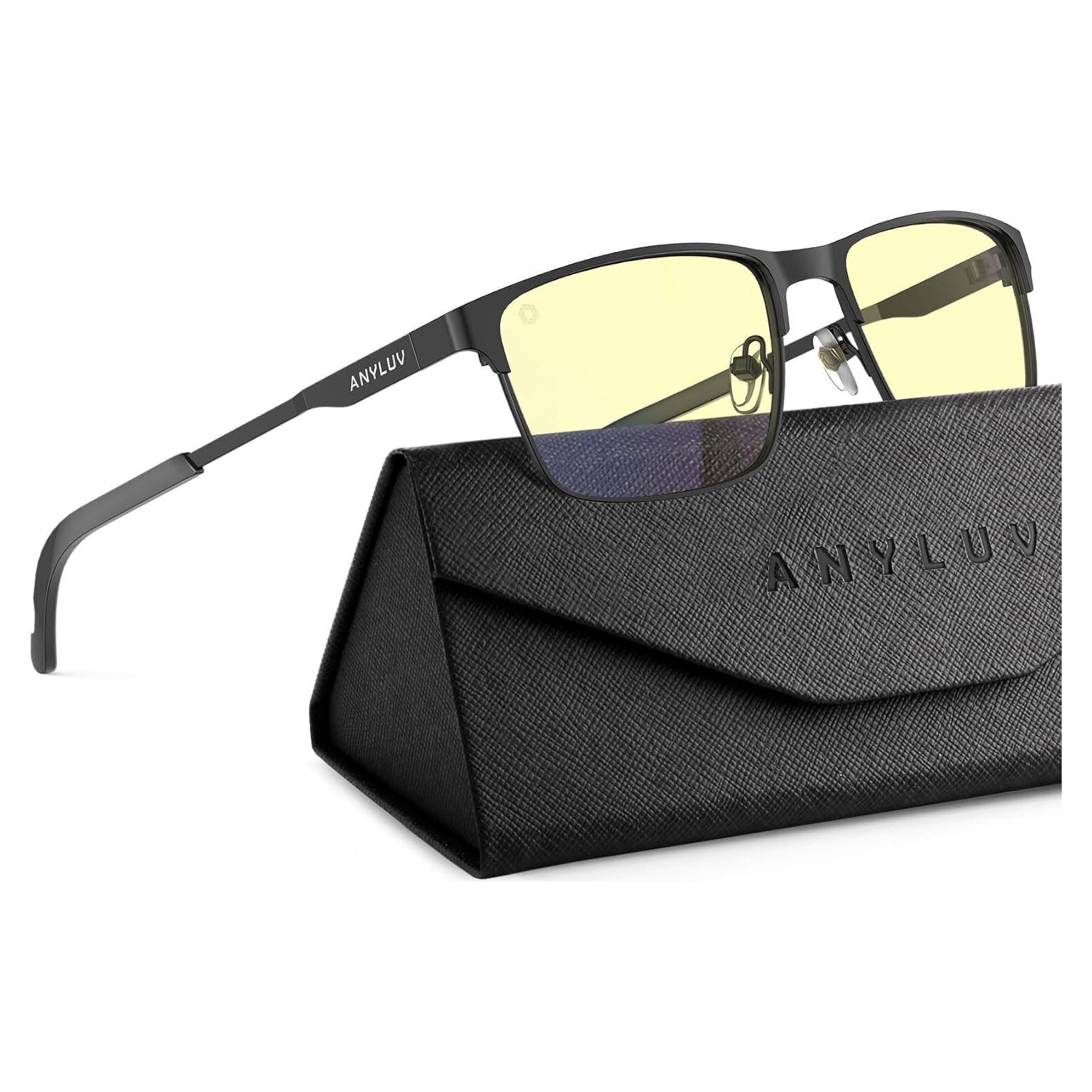 Gafas de Luz Azul ANYLUV para Hombres y Mujeres - Protección UV 400