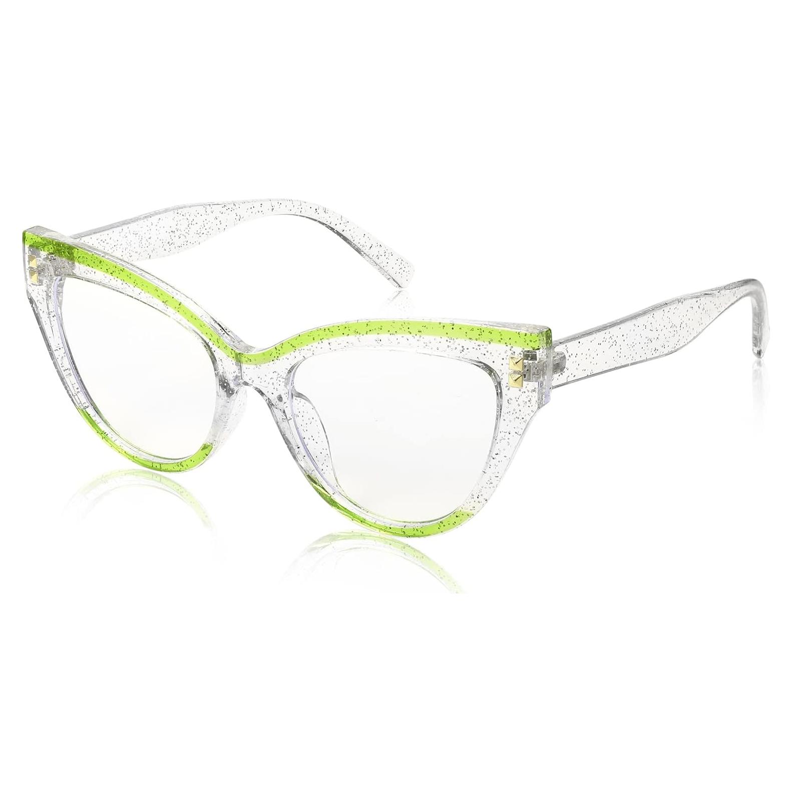 Gafas de Computadora FEISEDY Ojo de Gato Anti Luz Azul B2323
