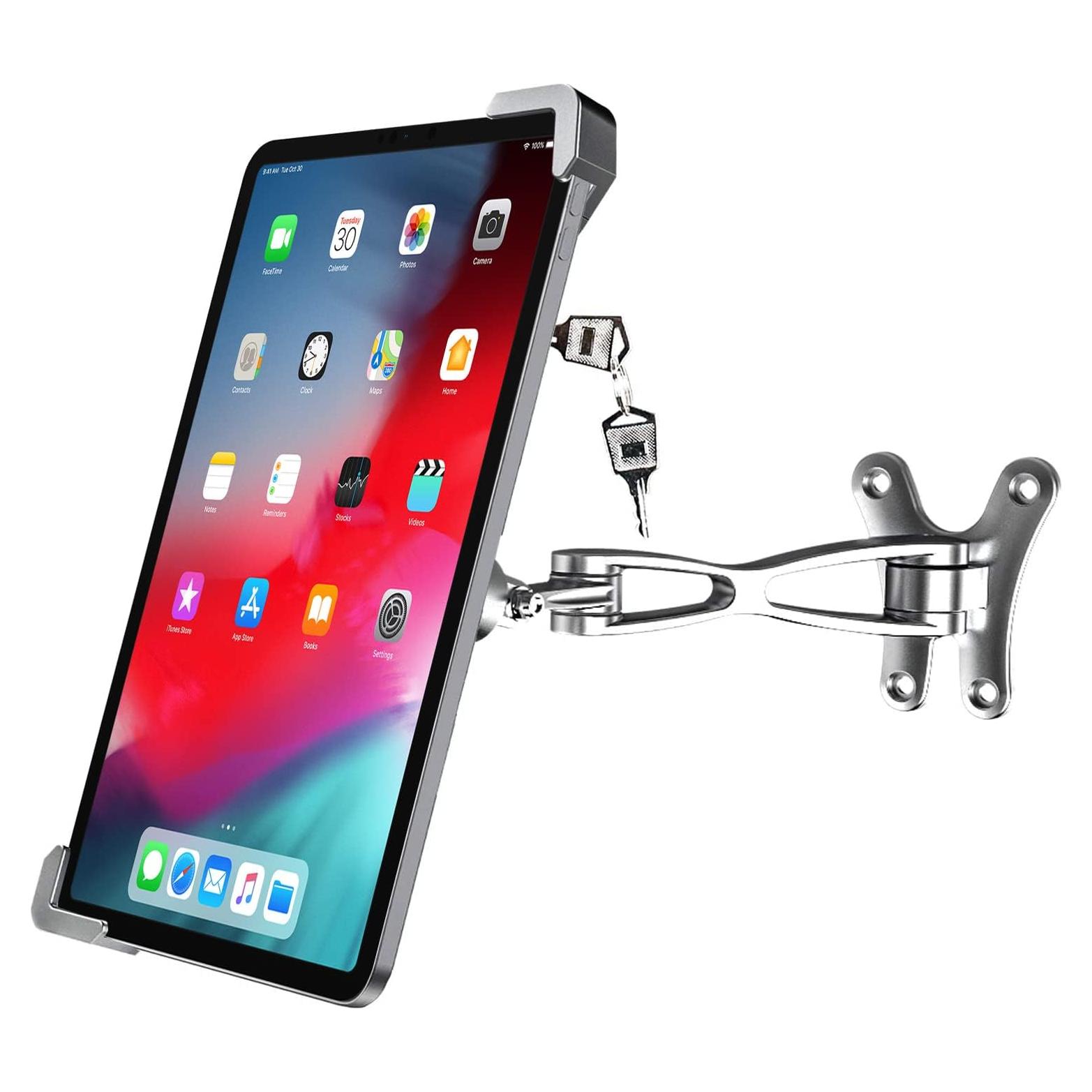 Soporte de Pared Anti-Robo Woleyi para Tabletas 9-14"