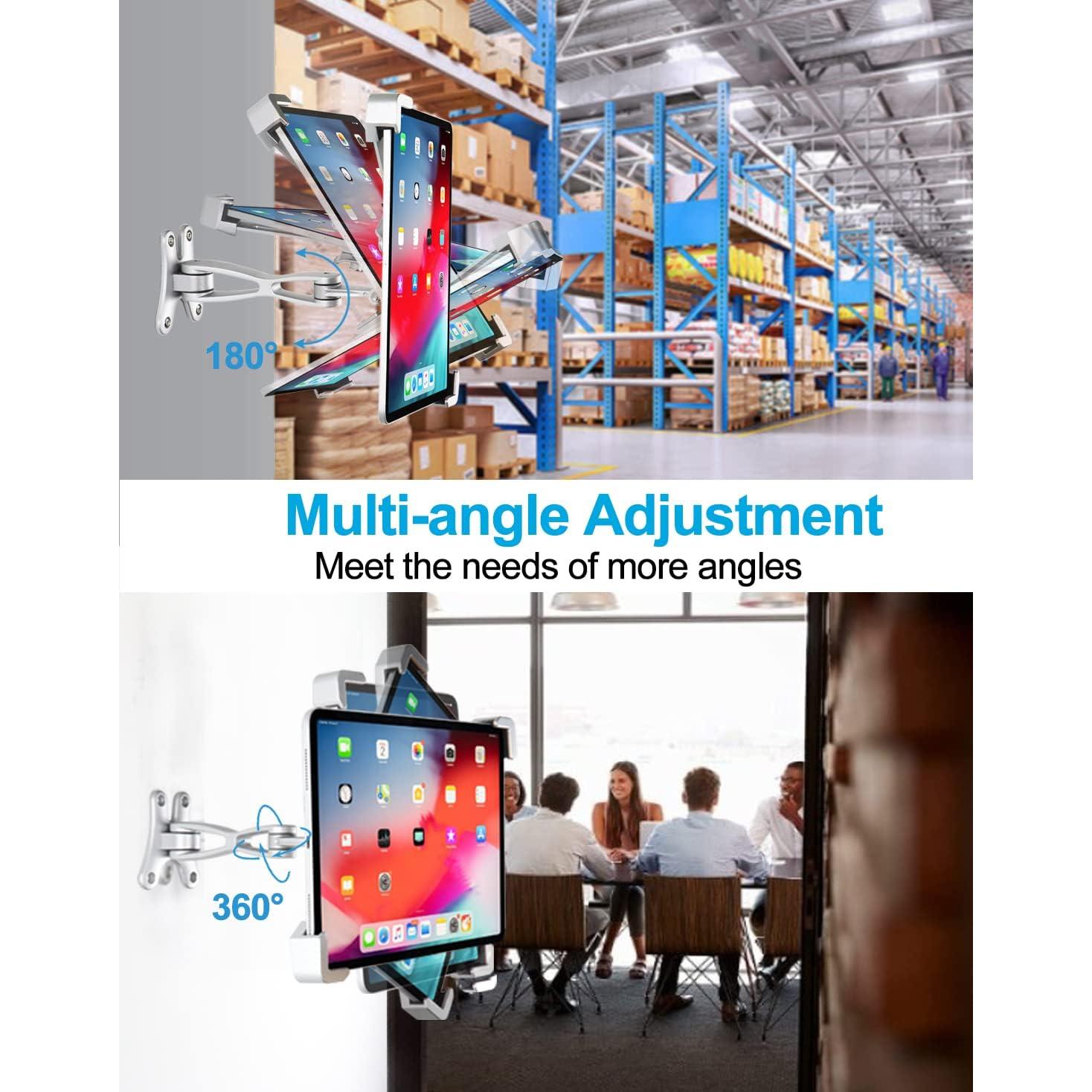 Soporte de Pared Anti-Robo Woleyi para Tabletas 9-14"