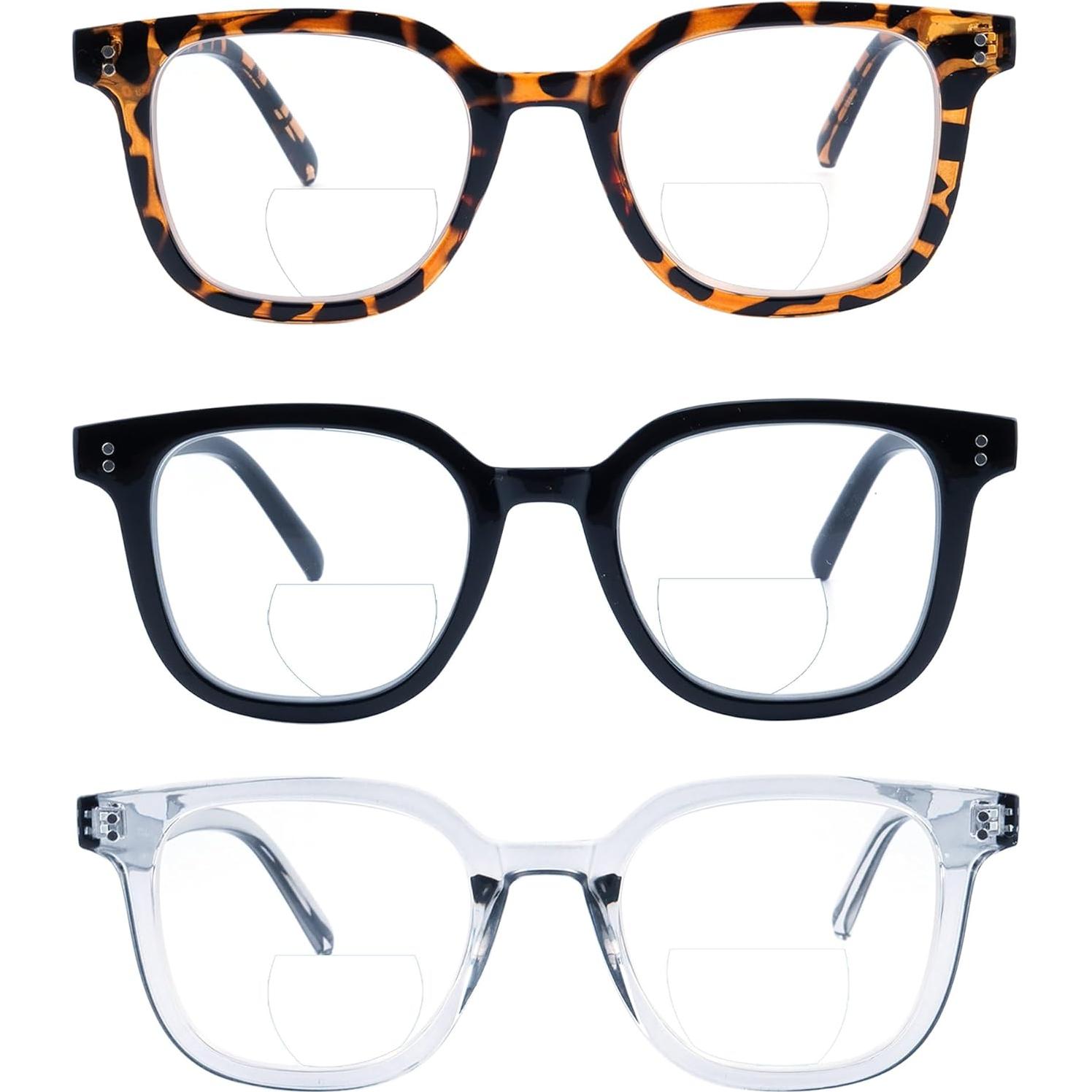 Paquete de 3 Gafas Bifocales Wenzhou 1.75 con Filtro UV