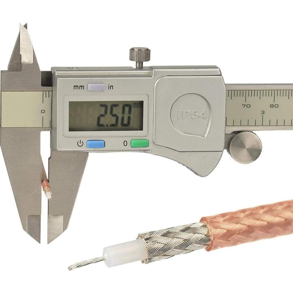 Cable Coaxial F-Type Superbat 0.91m 75 Ohm para TV e Internet