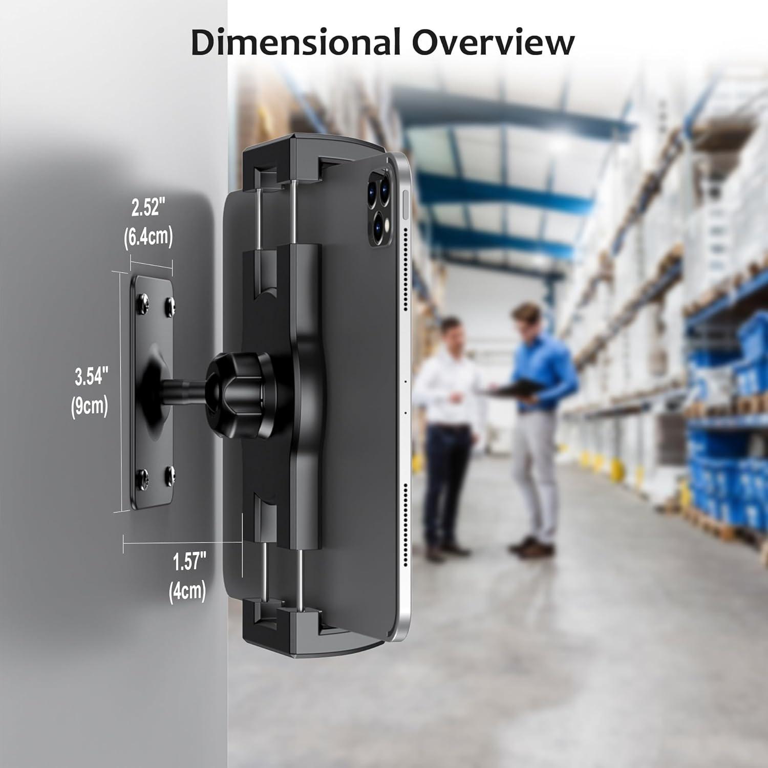 Soporte de Pared para Tablet TeQable TQ-GQJ1 360° Ajustable