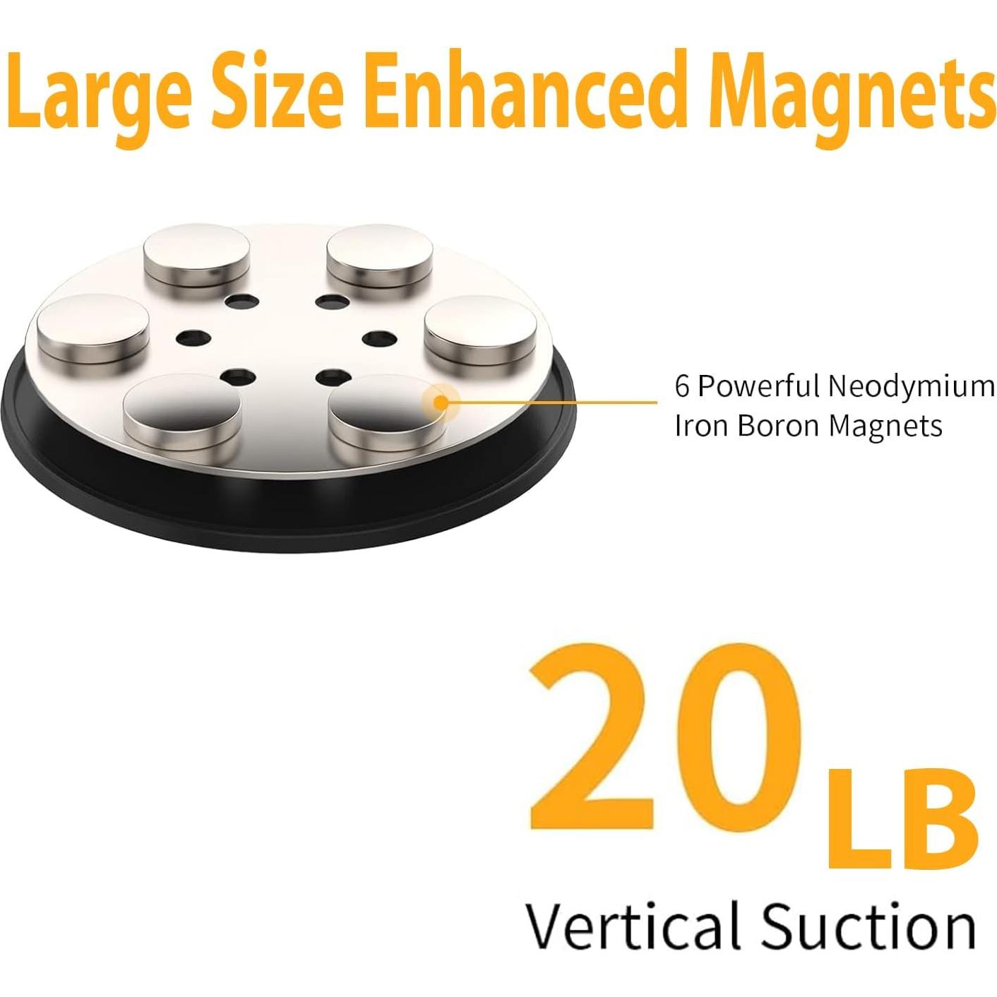 Soporte Magnético LycoGear para Tabletas 7-12.9" 360°