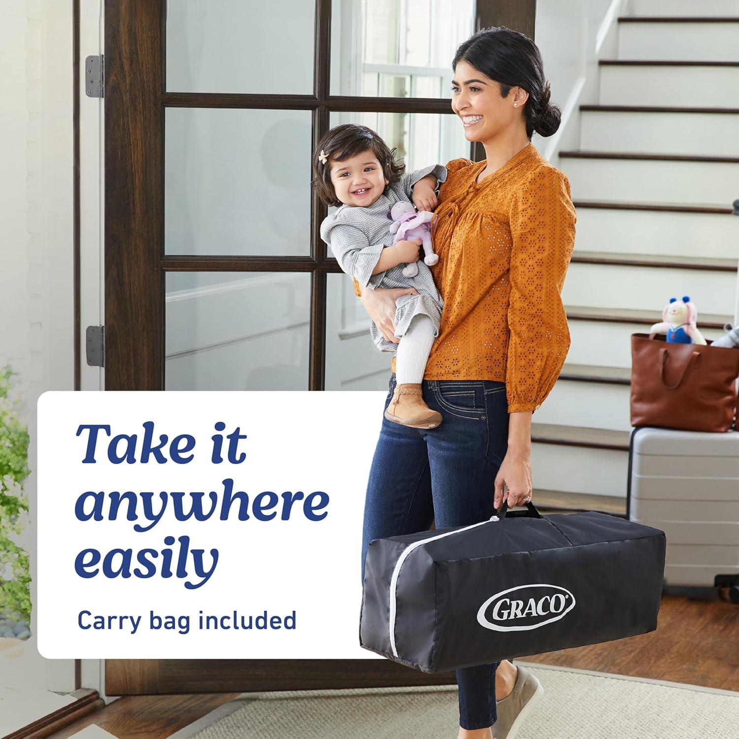 Cuna Plegable Graco Pack 'n Play Carnaval - Compacta y Práctica