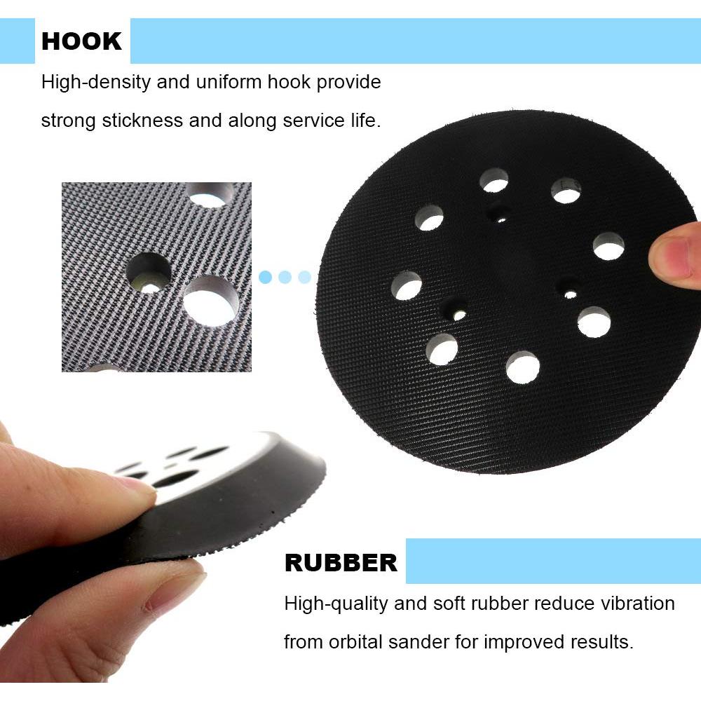 Pad de Reemplazo 5" Donanim para Lijadora Orbital DeWalt