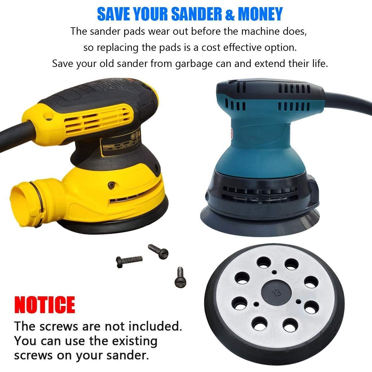 Pad de Reemplazo 5" Donanim para Lijadora Orbital DeWalt