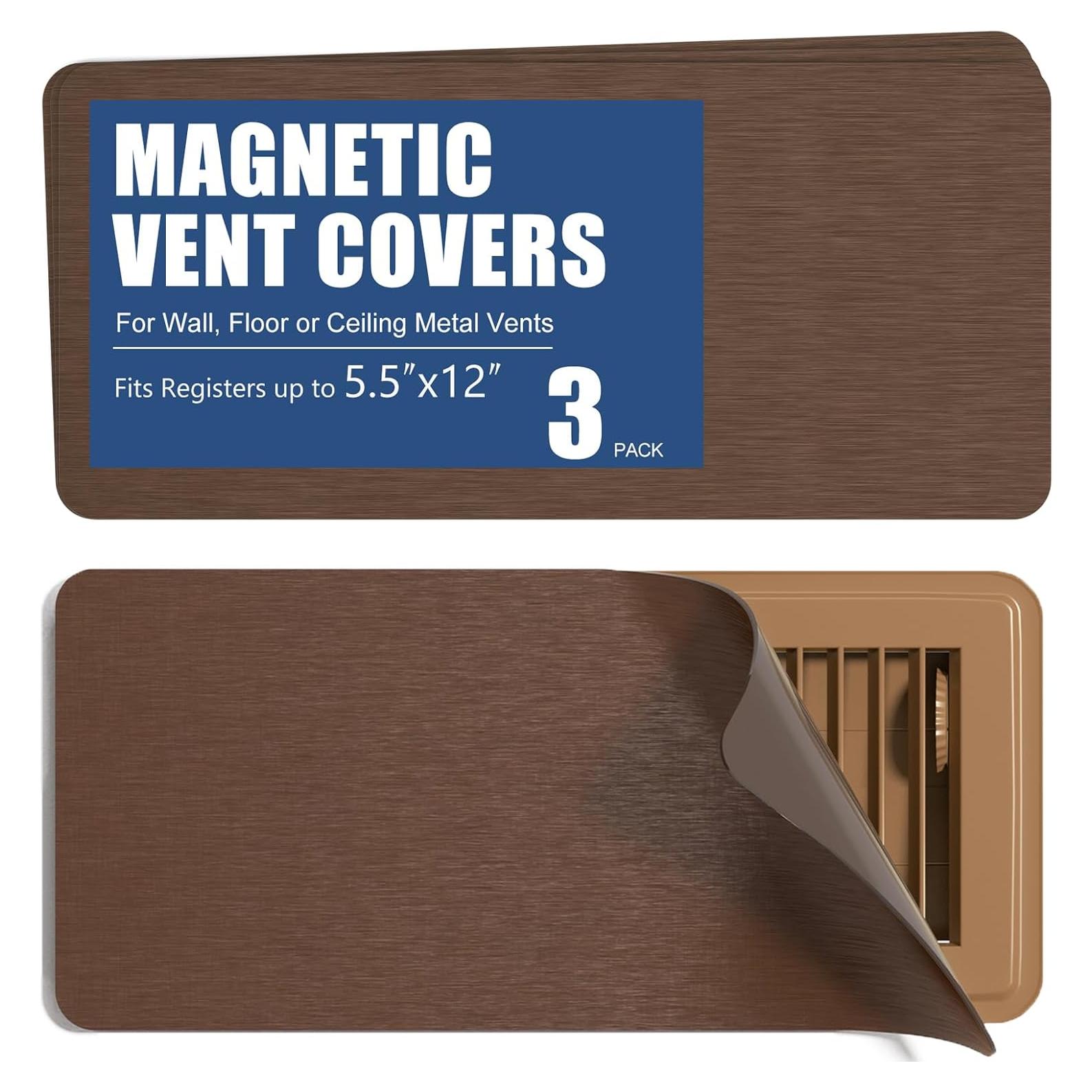 Cubiertas Magnéticas de Ventilación BEWAVE 5.5x12" Set de 3