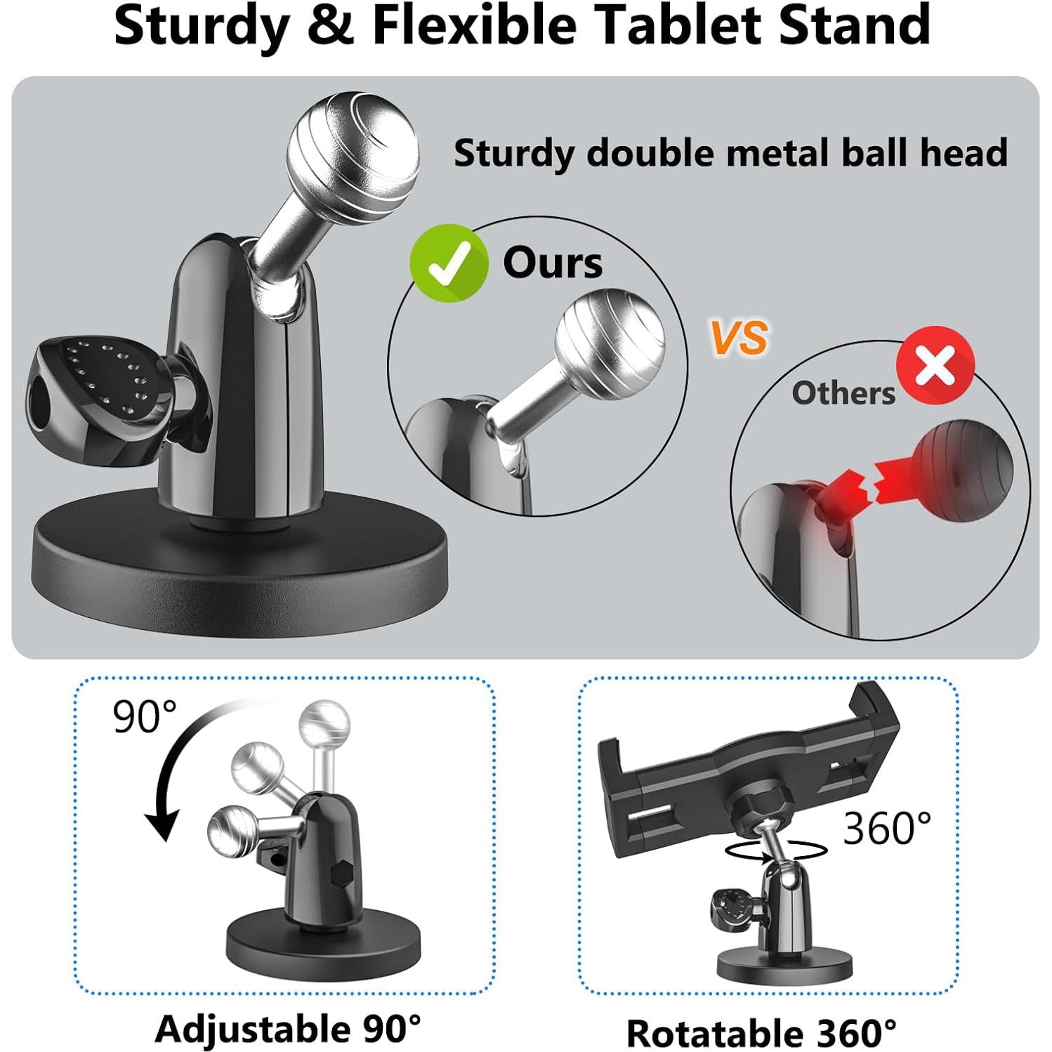 Soporte Magnético YOOZ para Tabletas 4-12.9" Ajustable