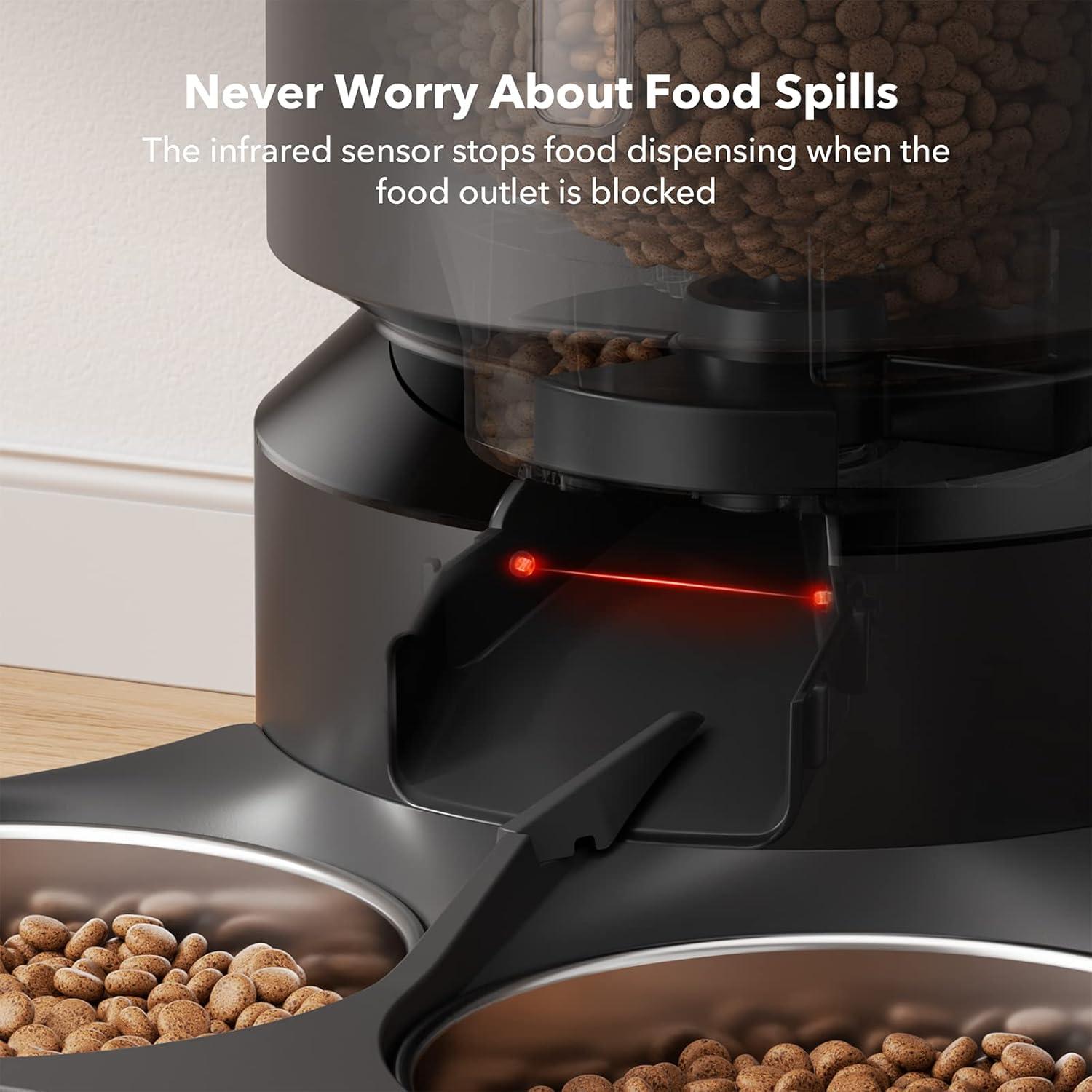 Dispensador Automático de Comida PETLIBRO 5L Doble Cuenco