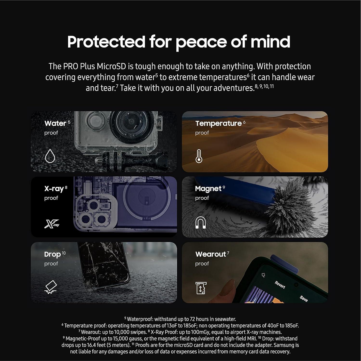 Tarjeta de Memoria microSD Samsung PRO Ultimate 128GB UHS-I