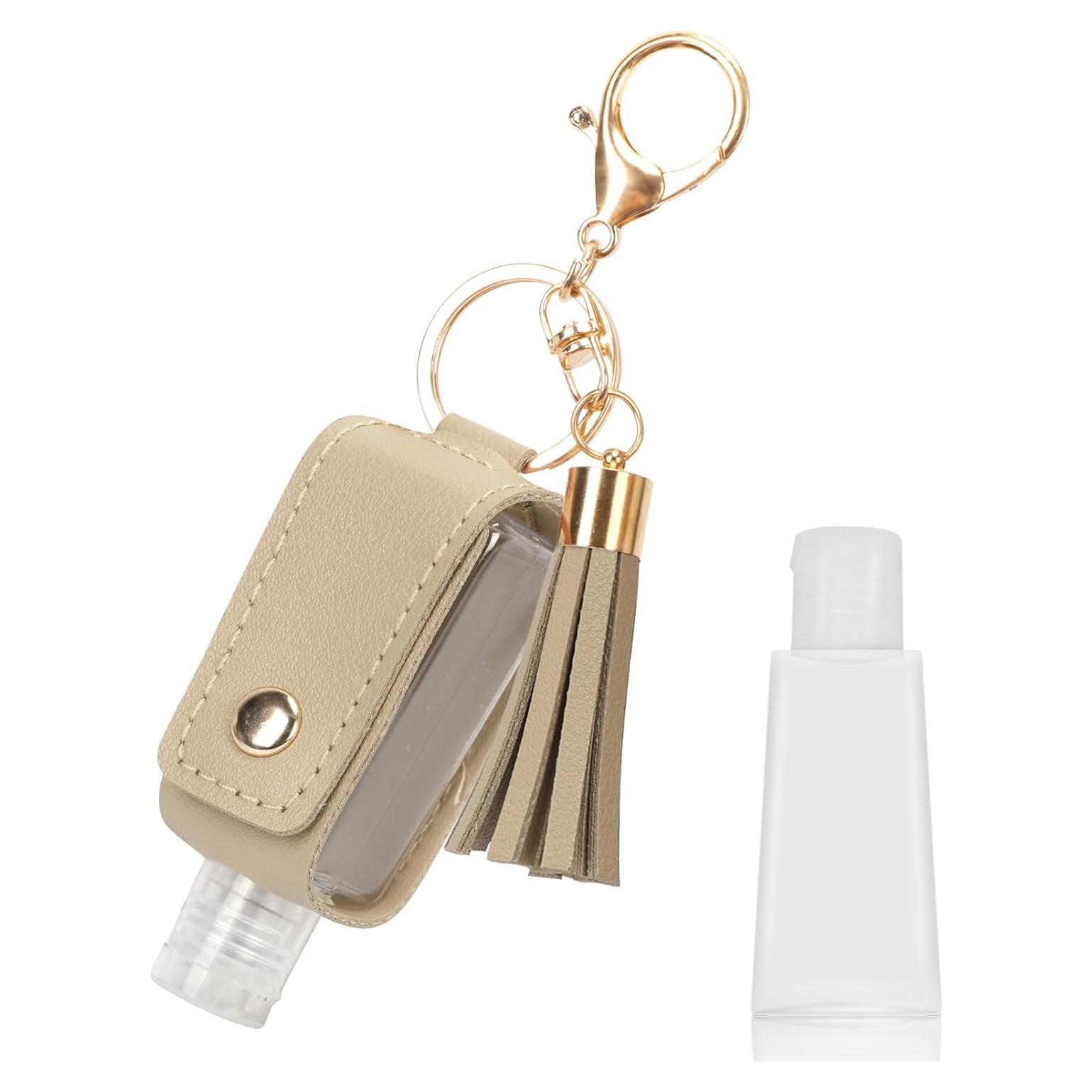 Botella de Gel Antibacterial Reutilizable Unaone 30ml Beige