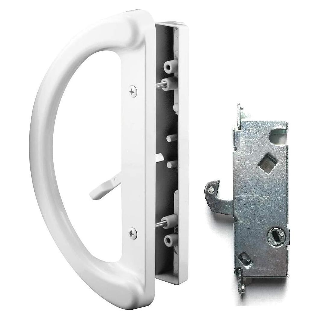 Juego de Manijas para Puertas Correderas Essential Values - Blanco