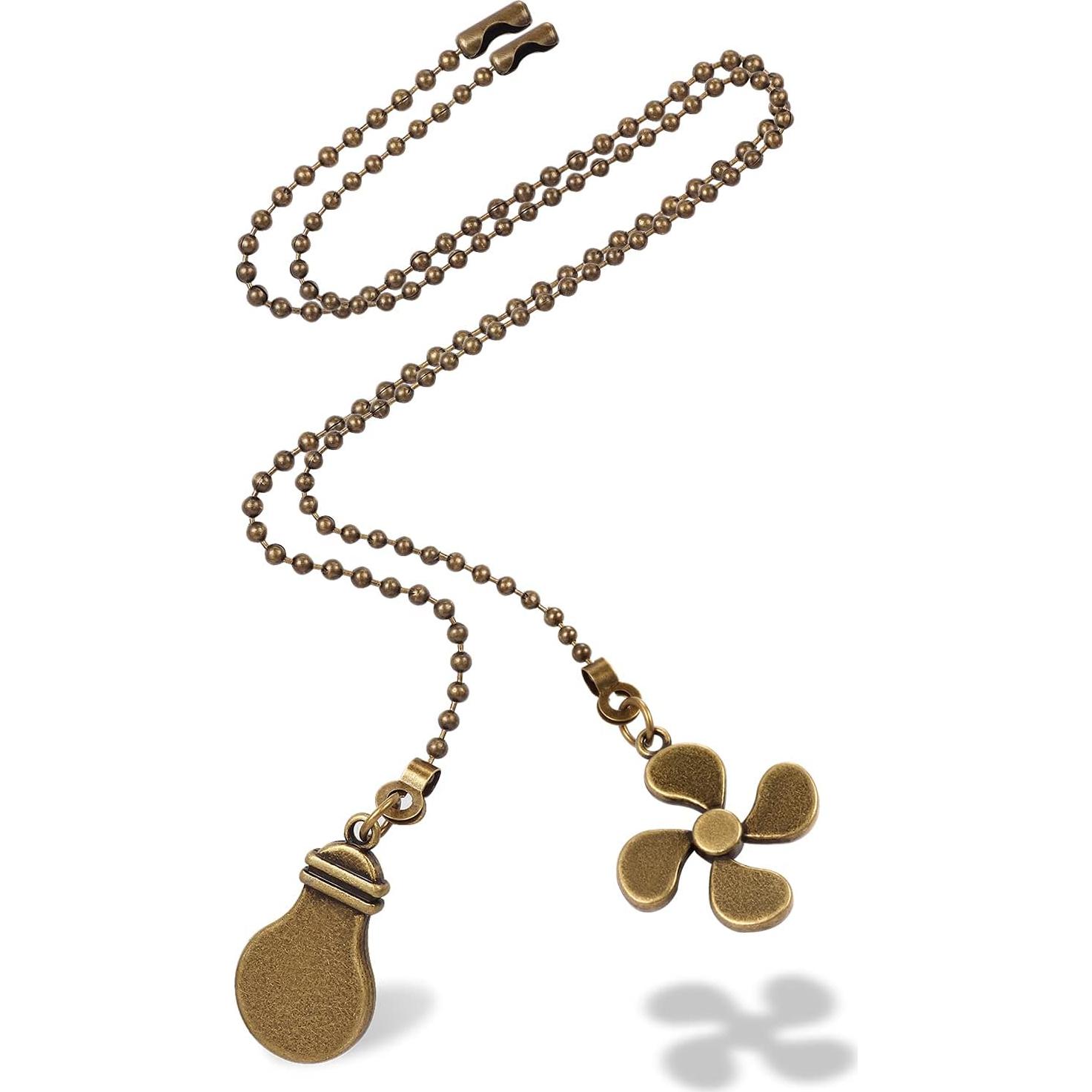 Extensor de cadena de tirón SmoTecQ 4 piezas 30 cm bronce