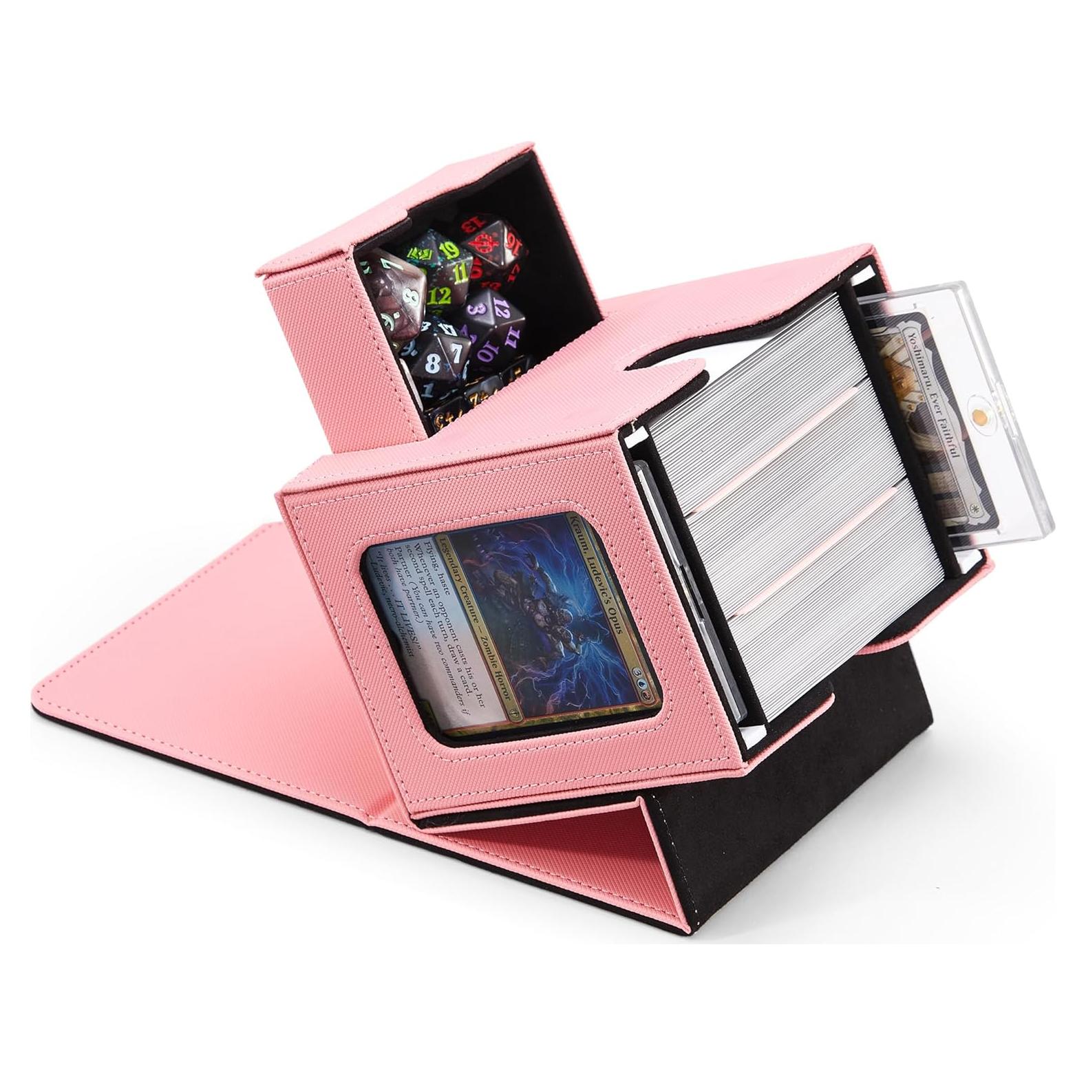 Caja de Barajas Zettokete Commander Doble Rosa y Negro 100 Cartas