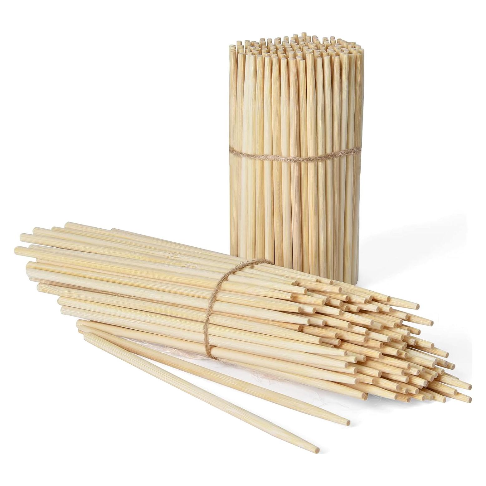 Brochetas de Bambú Semi Puntiagudas Judia YLL 10.16 cm - 100 Piezas