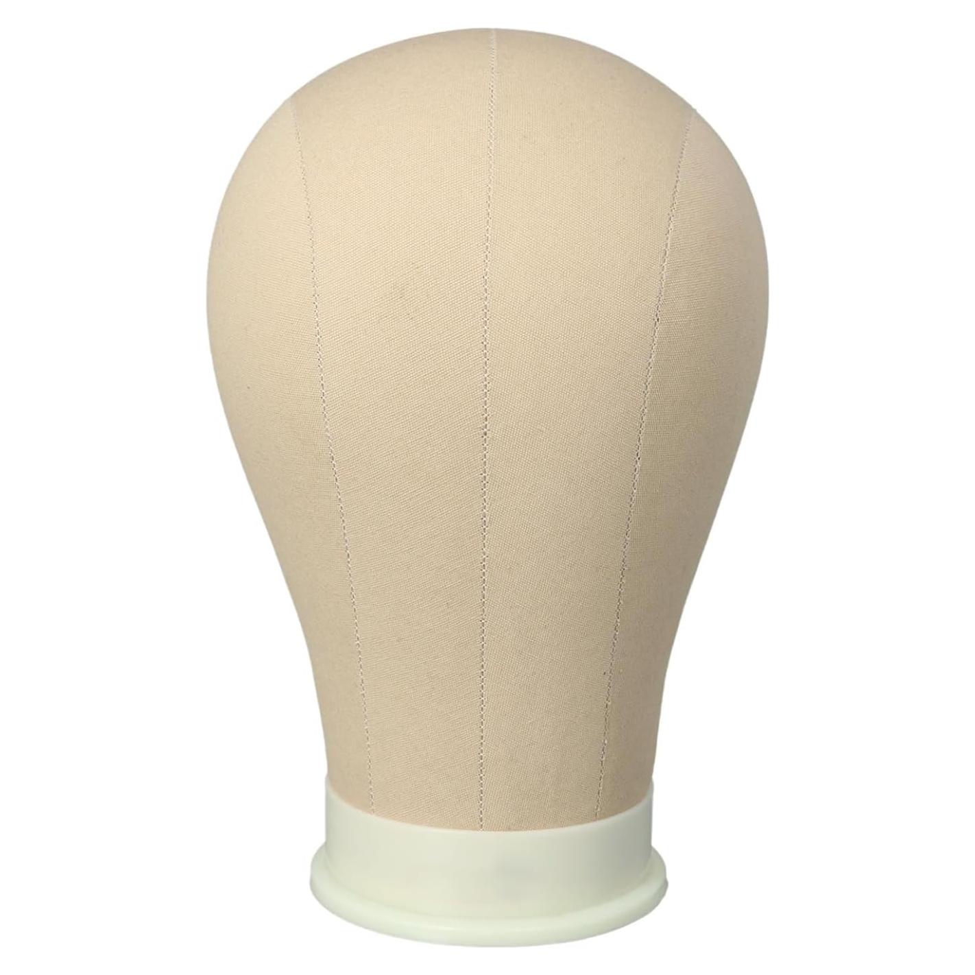 Cabeza de exhibición para peluca AliLeader 53 cm Marrón Claro