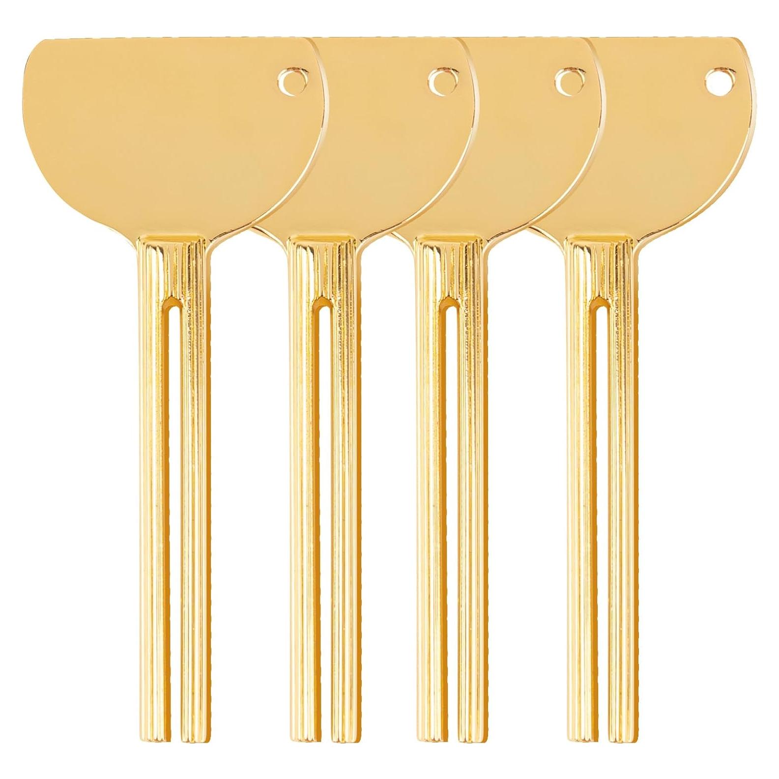 Exprimidor de Tubos de Acero Inoxidable AUEAR - 4 Paquete