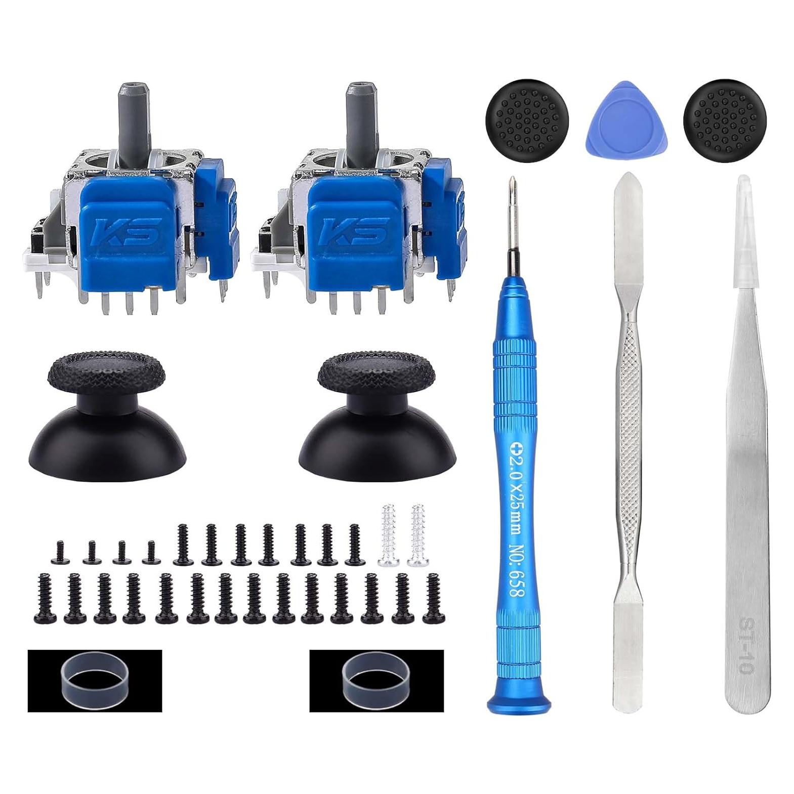 Ikpek 2 Joysticks Reemplazo para Controlador PS5 TMR Anti-Deriva