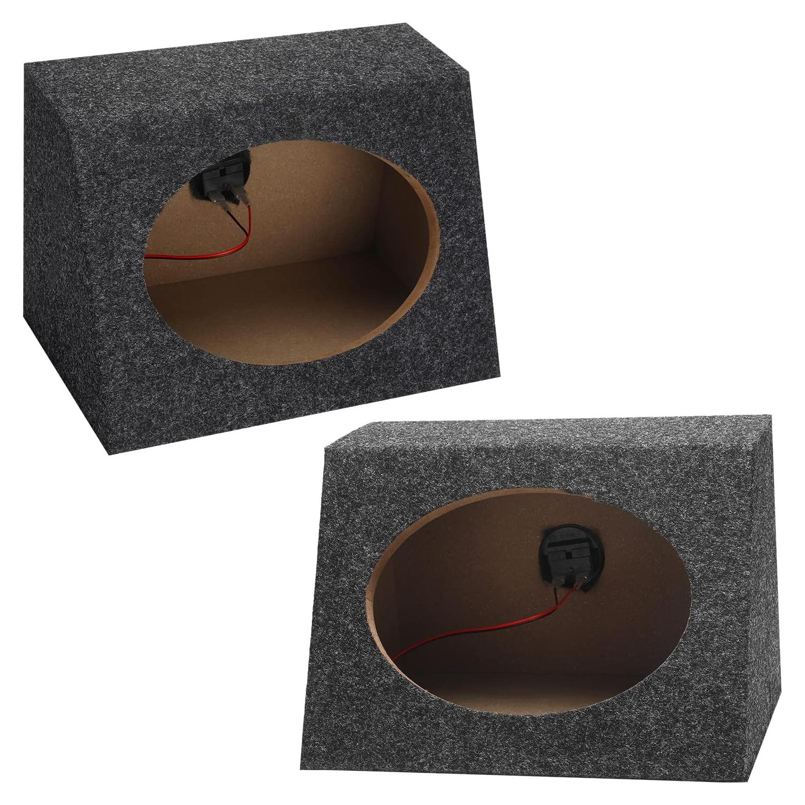 Caja de Altavoz Angulada BBTO para Coche 2 Pcs 15.24 x 22.86 cm