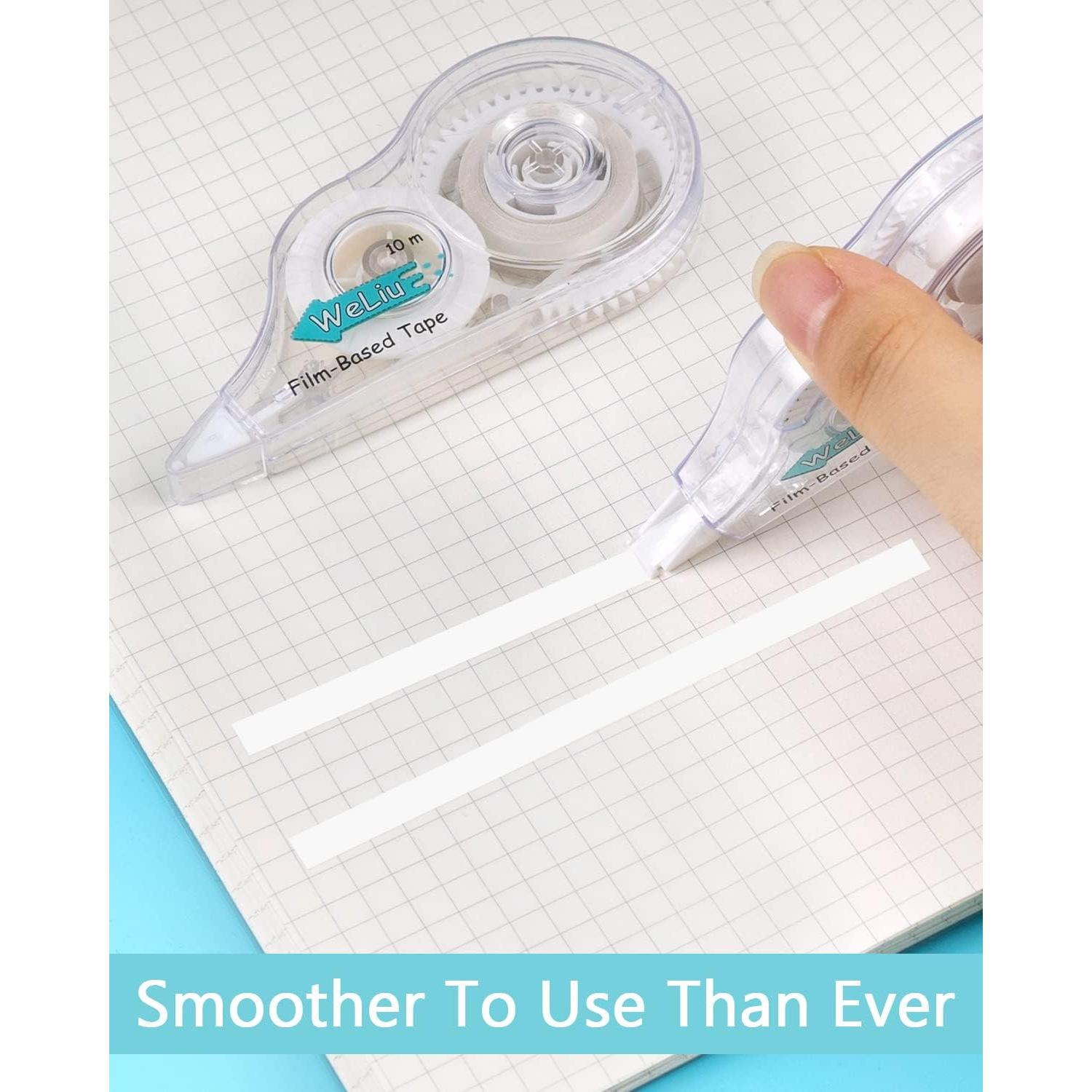 Cinta Correctora Blanca WeLiu 16 Unidades 5mm x 10m