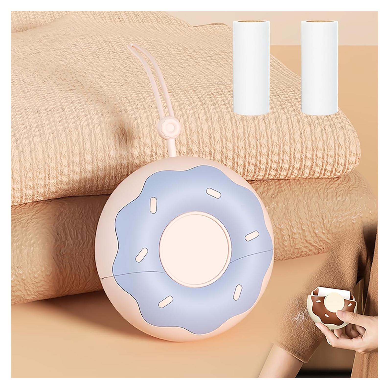 Rodillo Quitapelusas Portátil SHBLOMK Mini Azul 90 Hojas